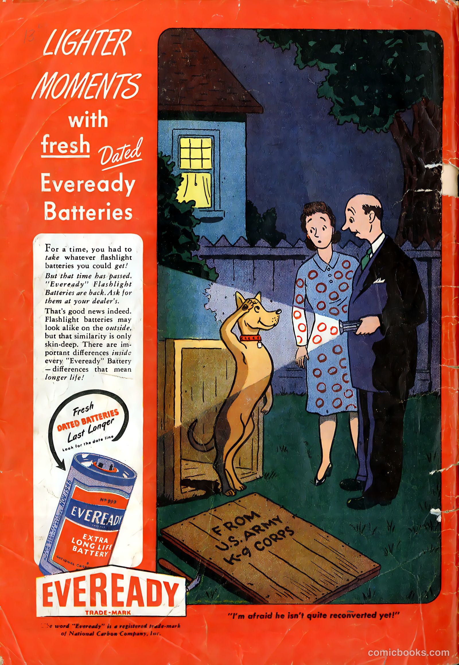 Police Comics #55 (1946) — page 60 of 60