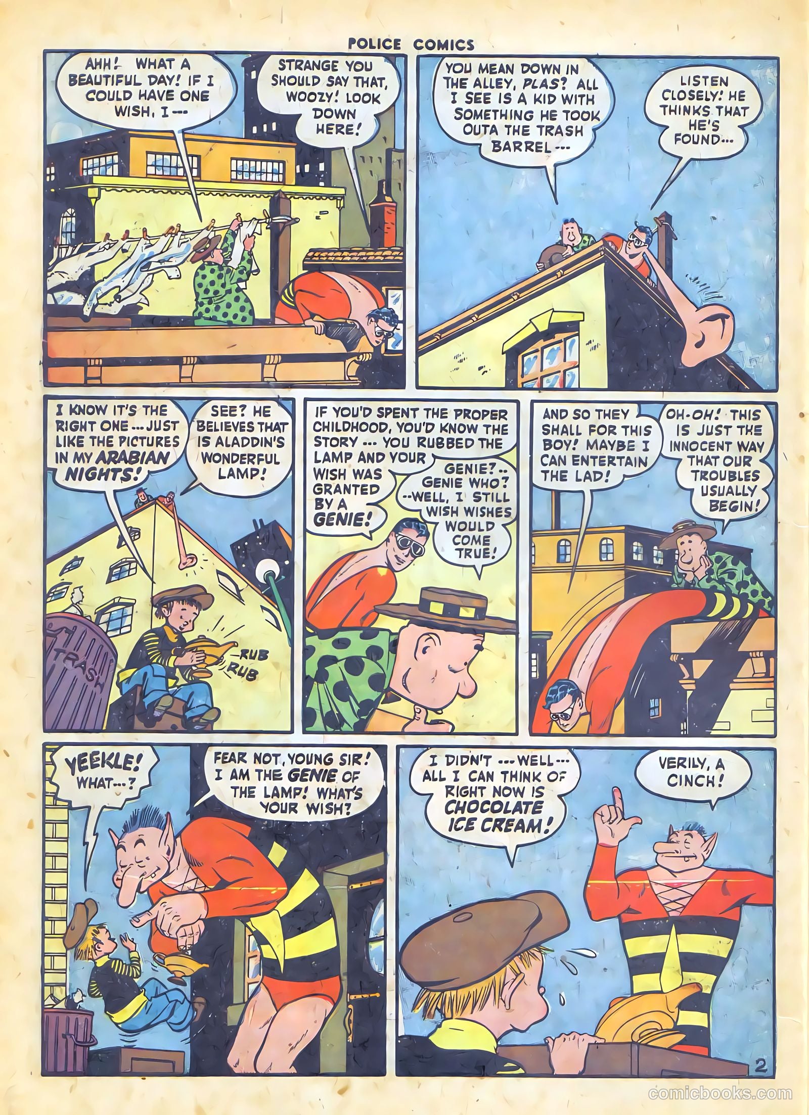 Police Comics #56 (1946) — page 4 of 60