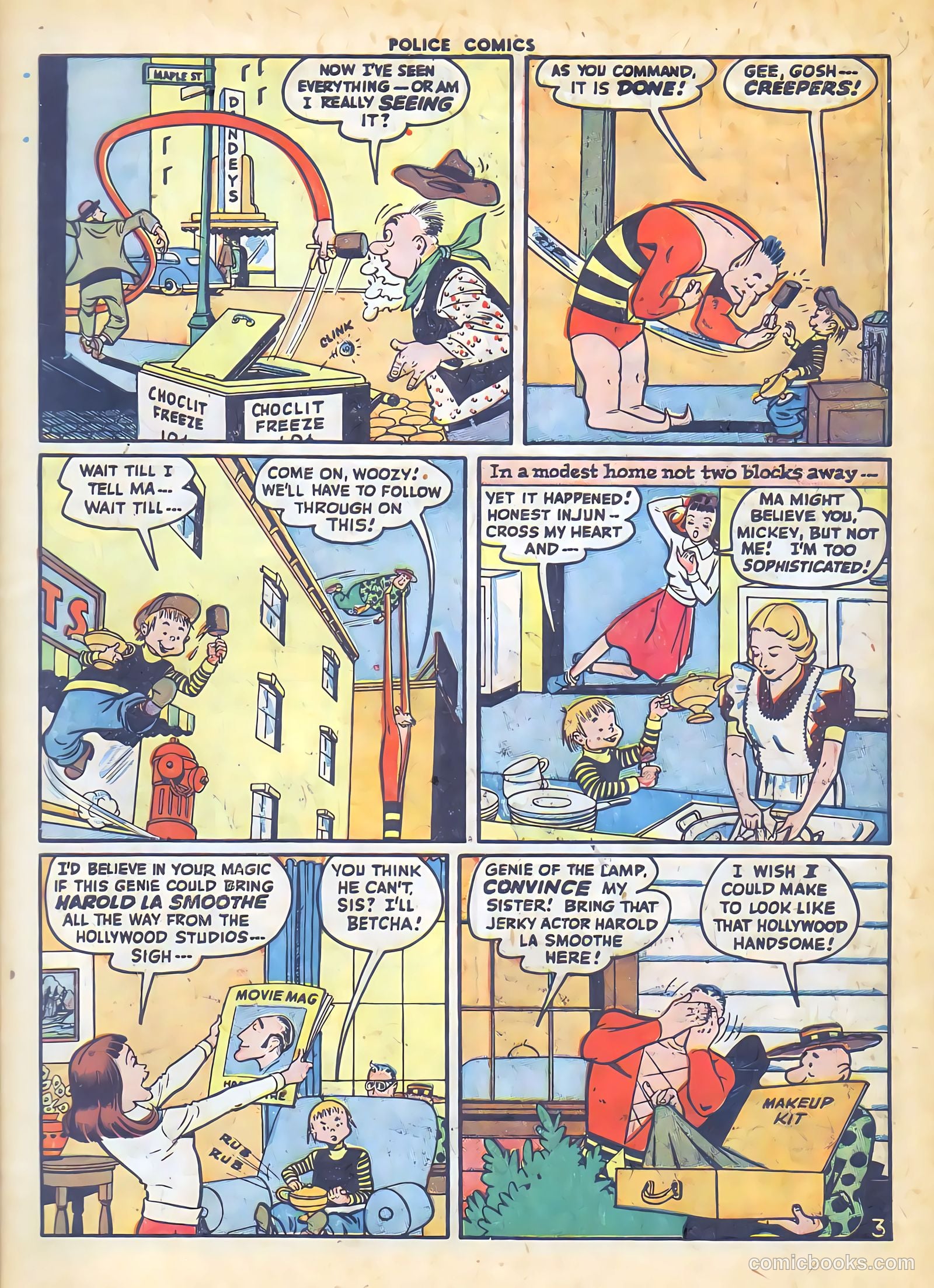 Police Comics #56 (1946) — page 5 of 60