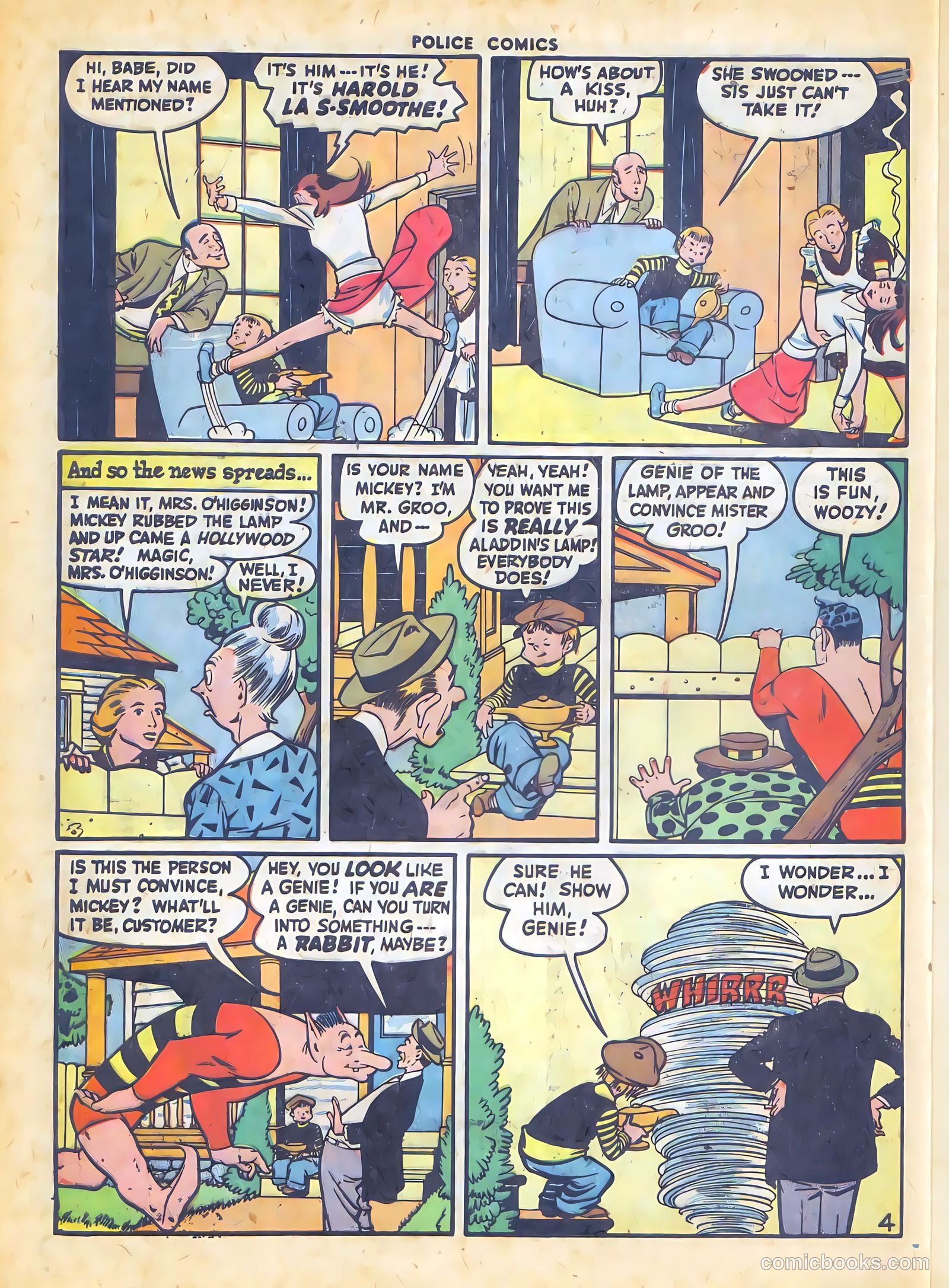 Police Comics #56 (1946) — page 6 of 60