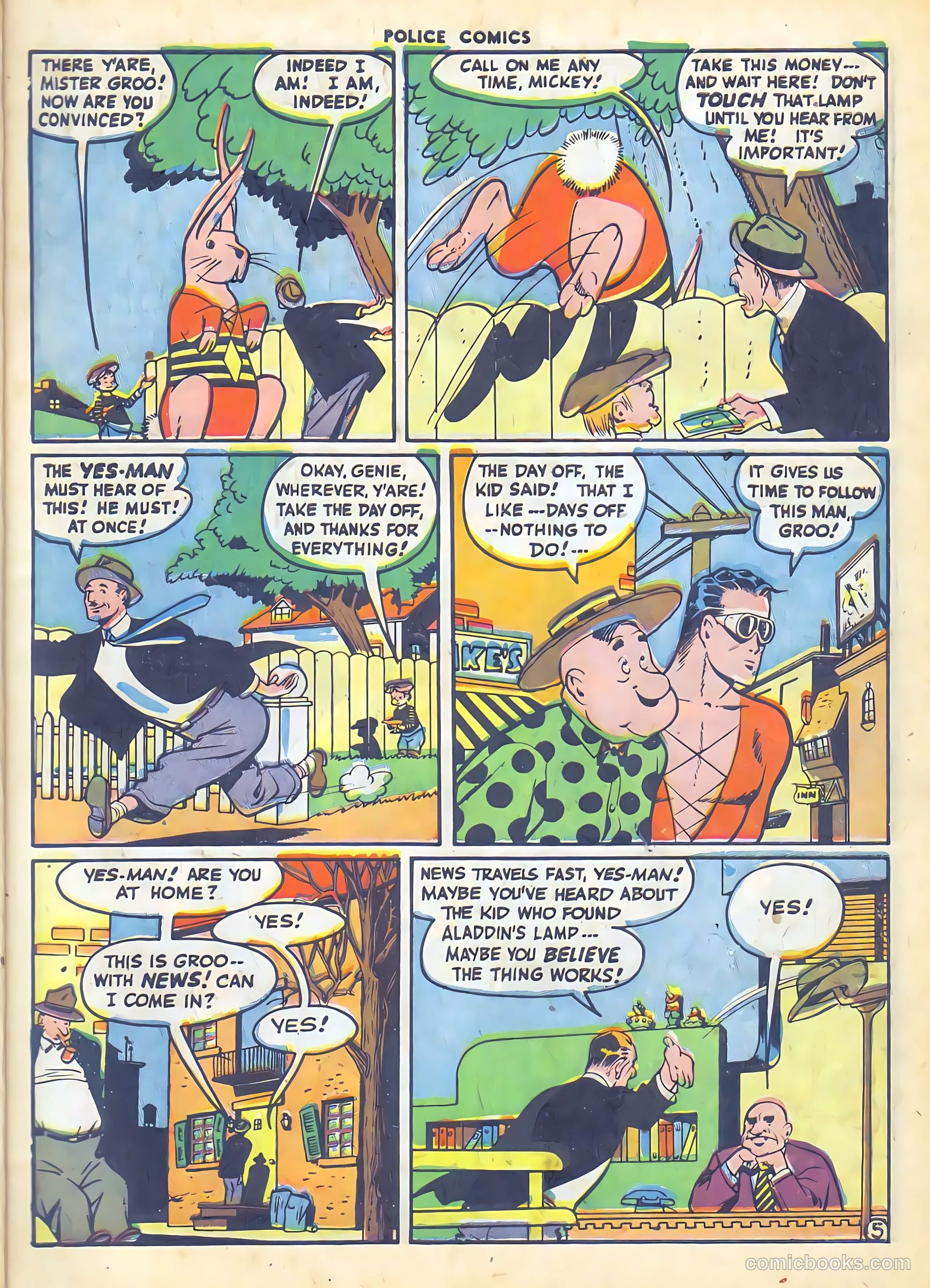 Police Comics #56 (1946) — page 7 of 60