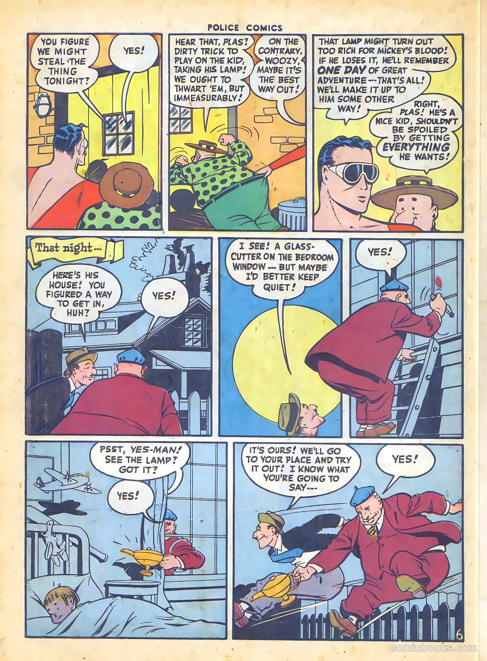Police Comics #56 (1946) — page 8 of 60