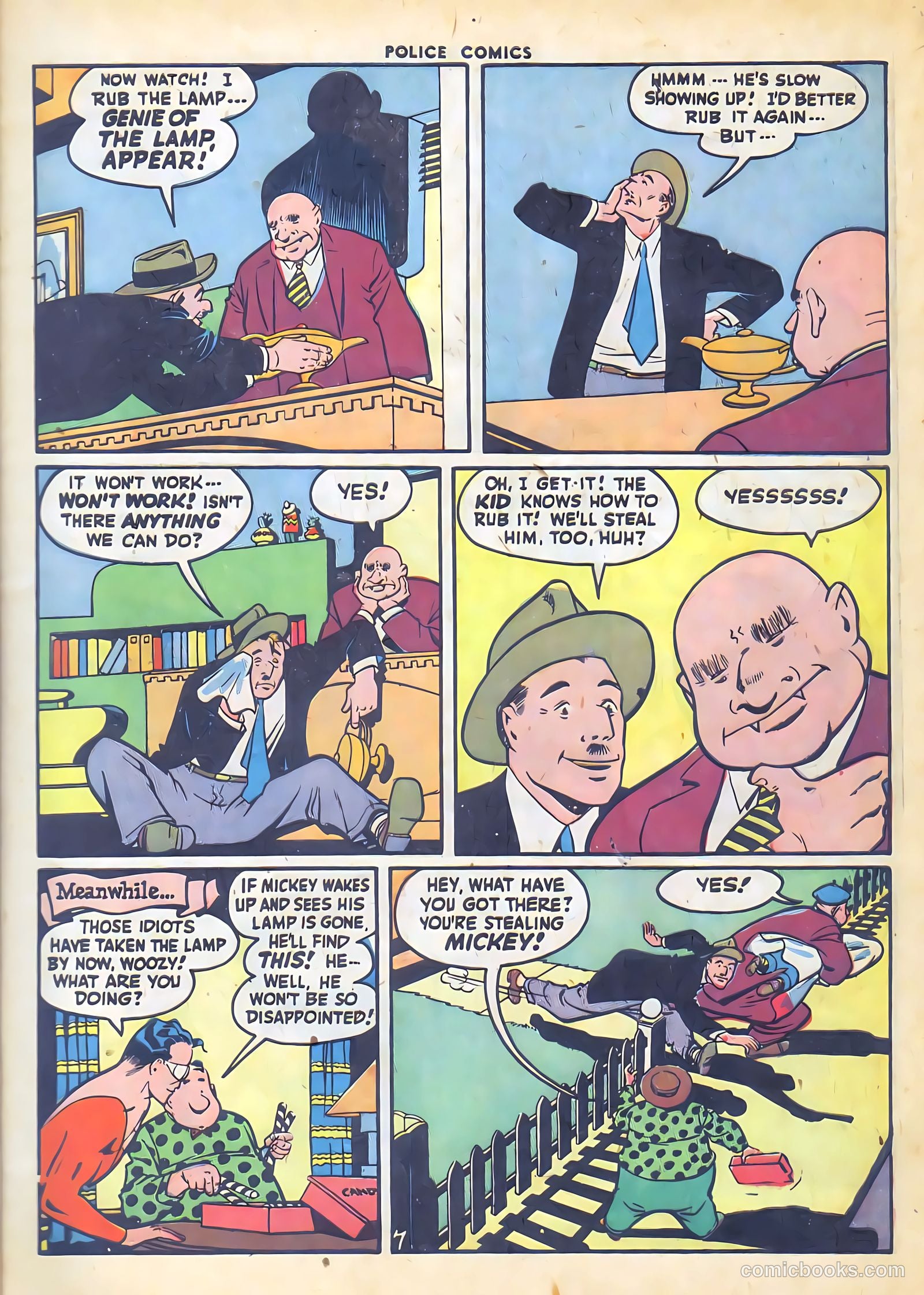 Police Comics #56 (1946) — page 9 of 60