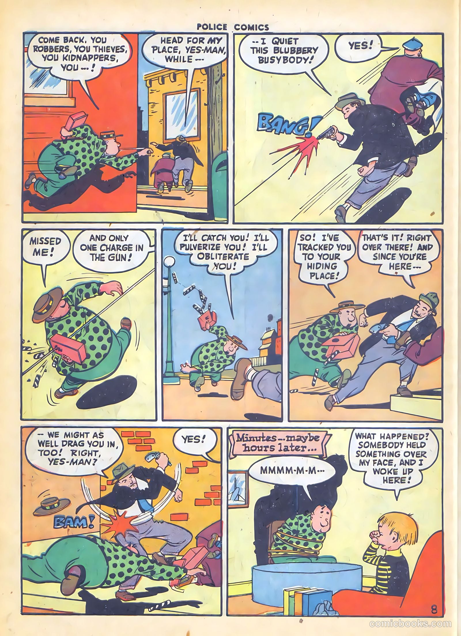 Police Comics #56 (1946) — page 10 of 60