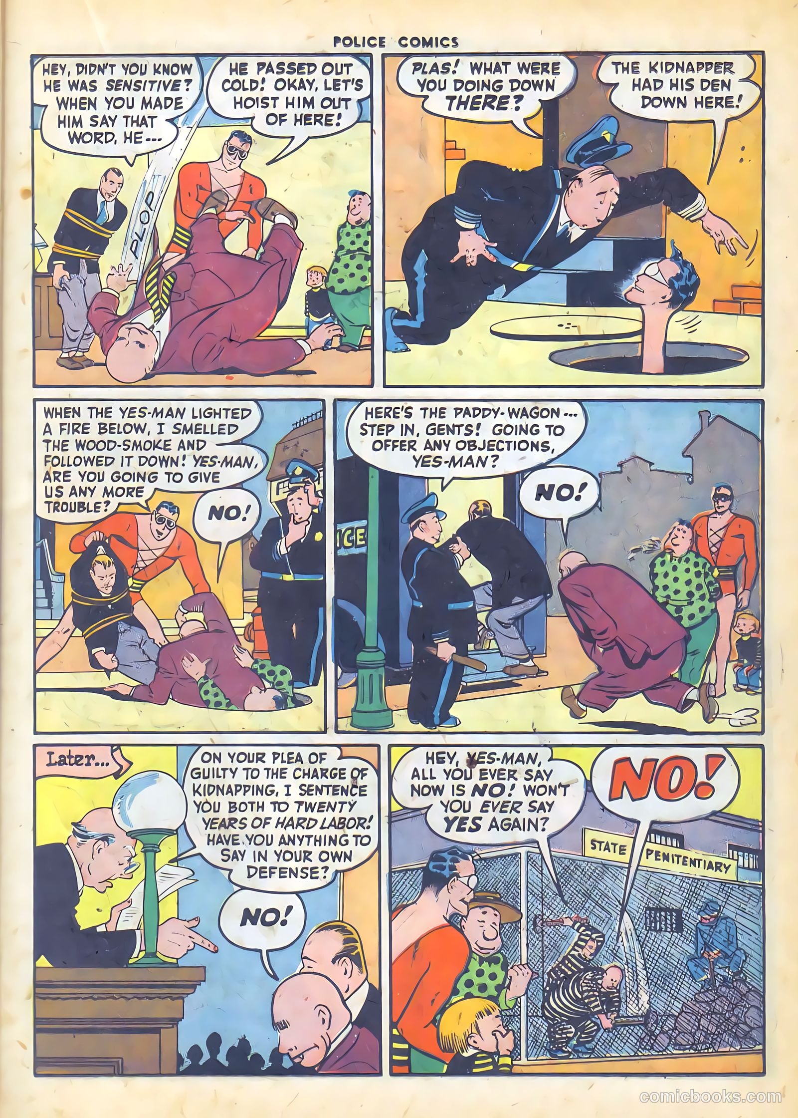 Police Comics #56 (1946) — page 17 of 60