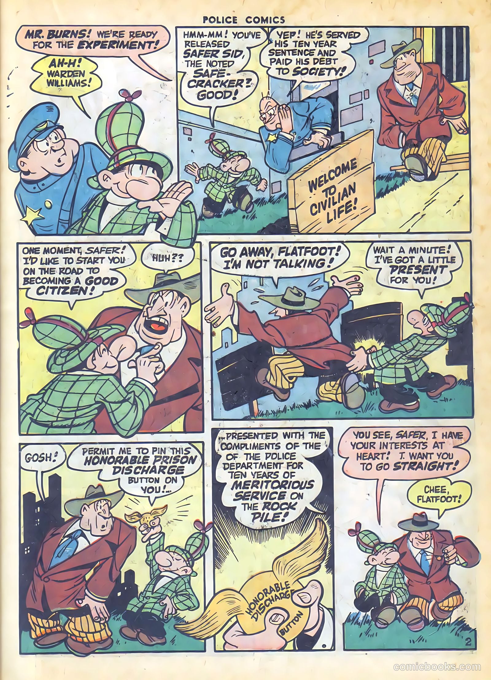 Police Comics #56 (1946) — page 19 of 60