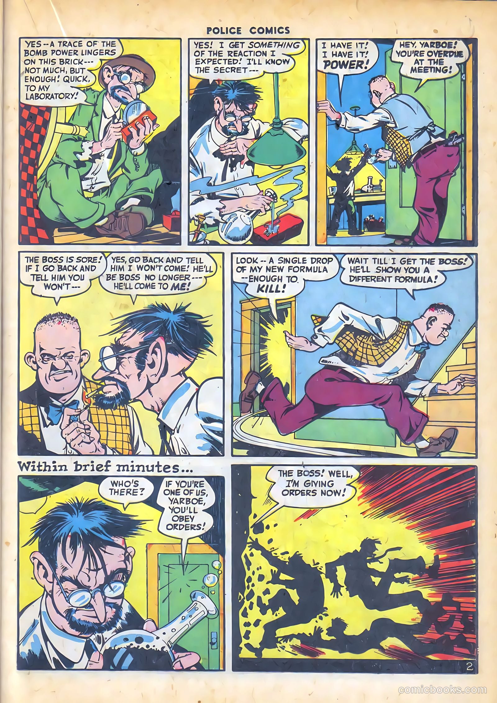 Police Comics #56 (1946) — page 25 of 60