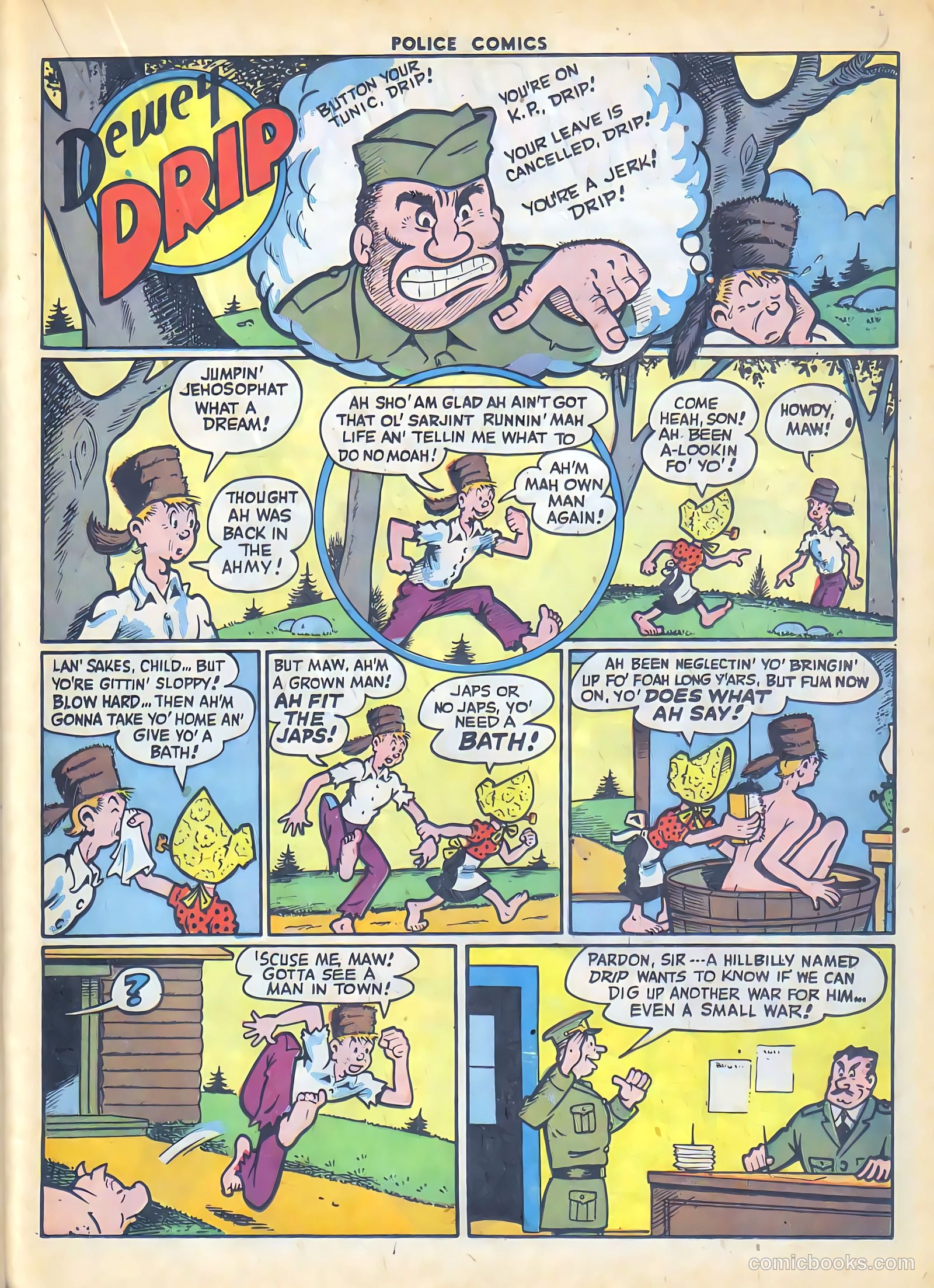 Police Comics #56 (1946) — page 37 of 60