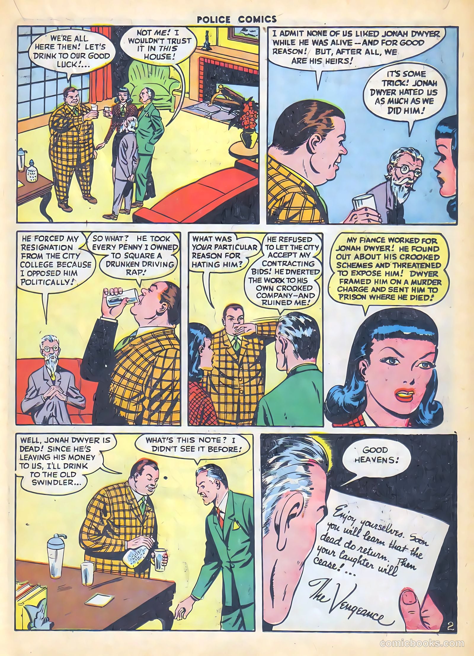 Police Comics #56 (1946) — page 39 of 60