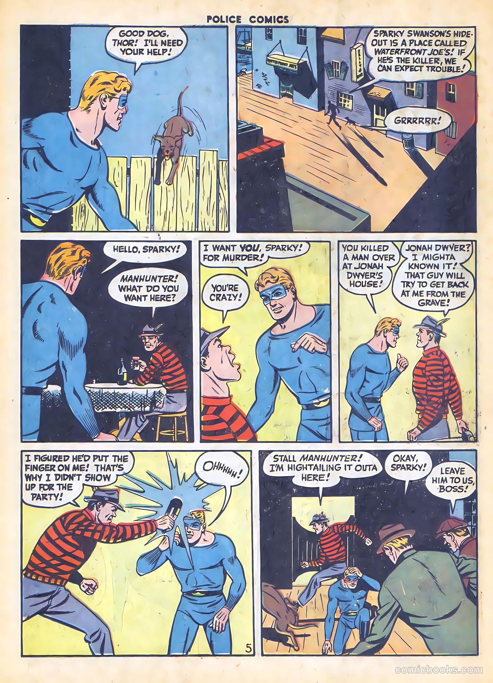 Police Comics #56 (1946) — page 42 of 60