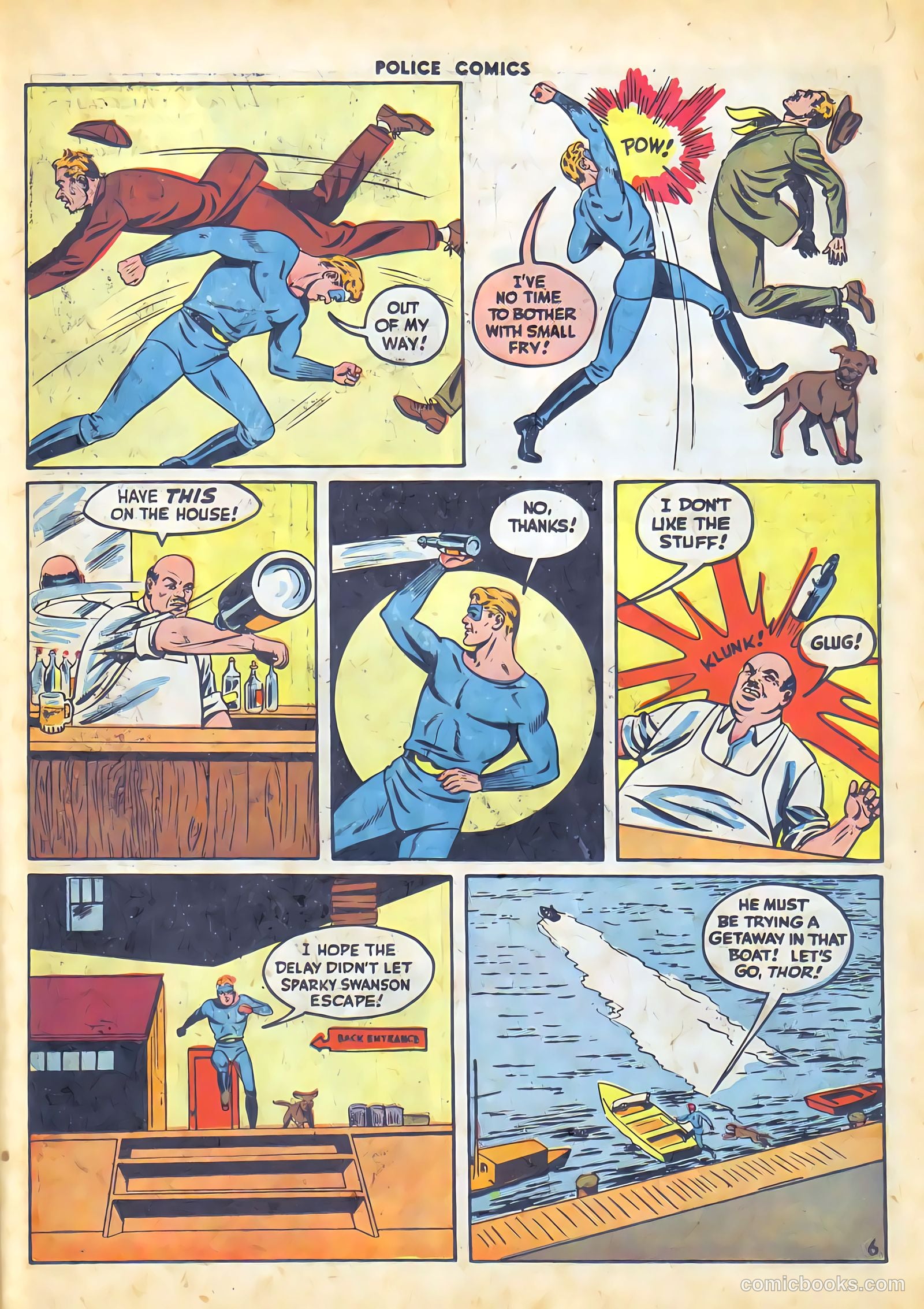 Police Comics #56 (1946) — page 43 of 60