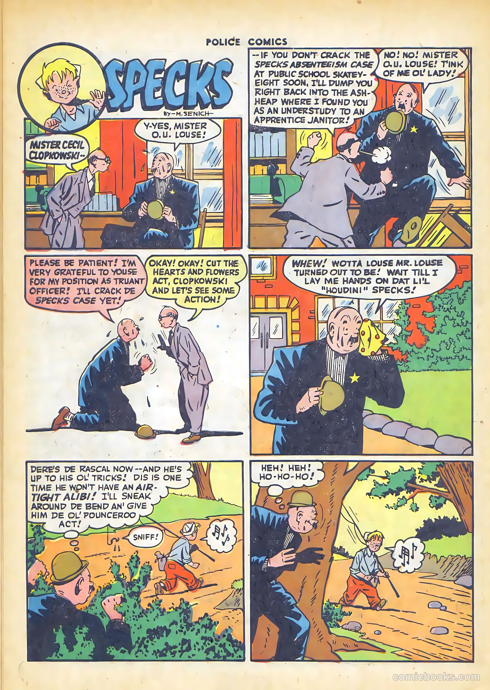 Police Comics #56 (1946) — page 50 of 60