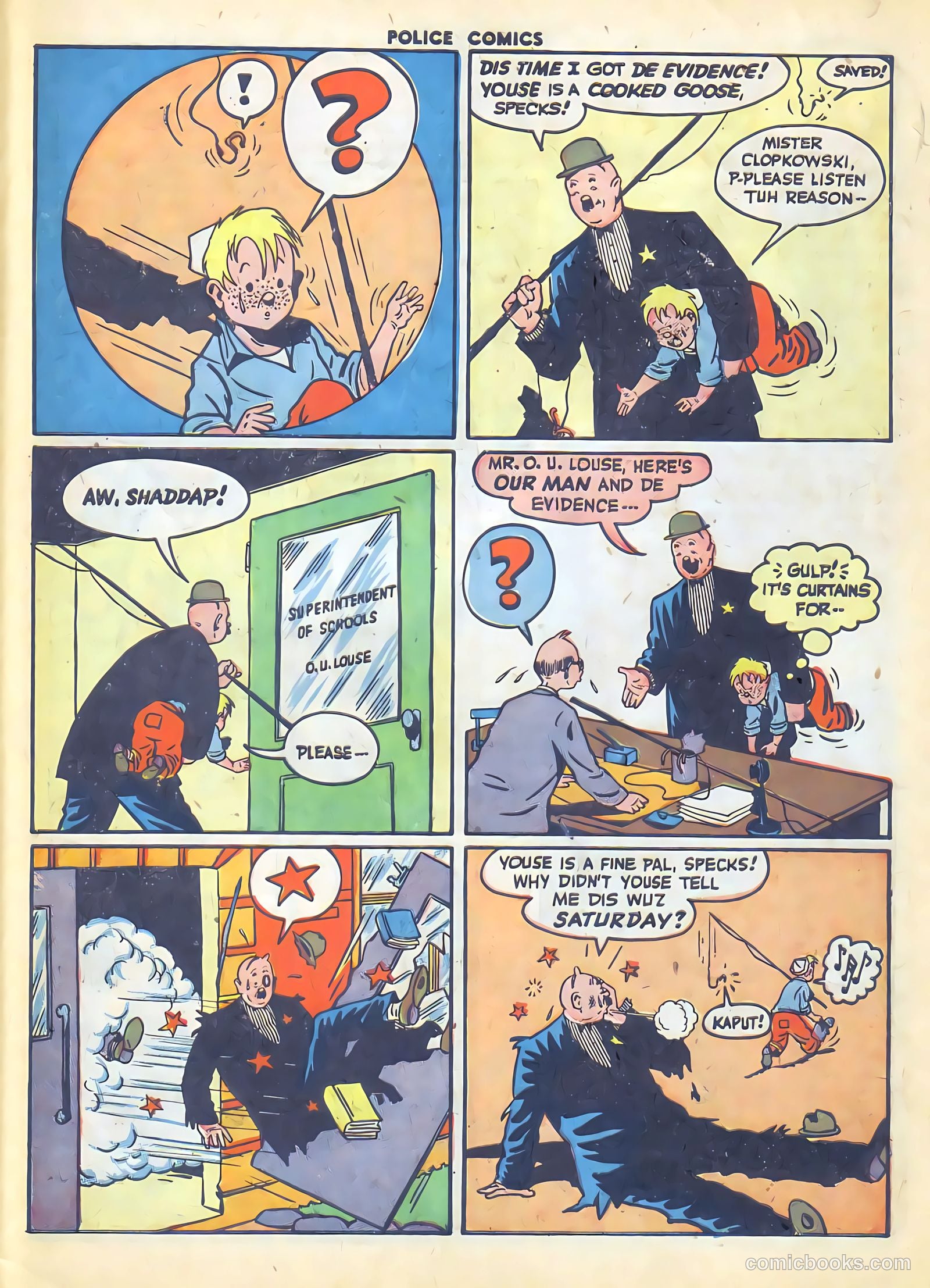 Police Comics #56 (1946) — page 51 of 60