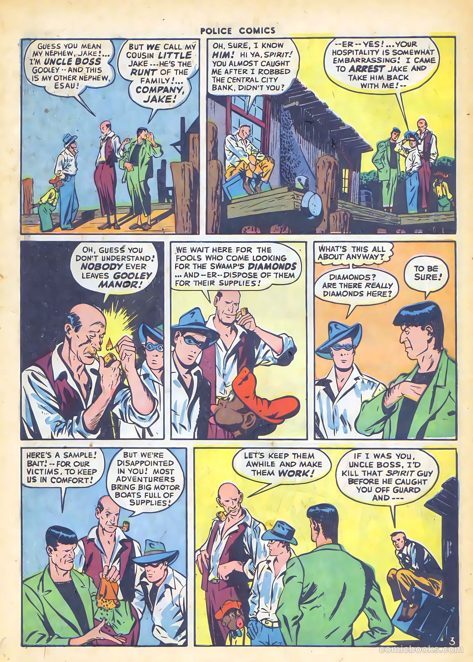 Police Comics #56 (1946) — page 54 of 60
