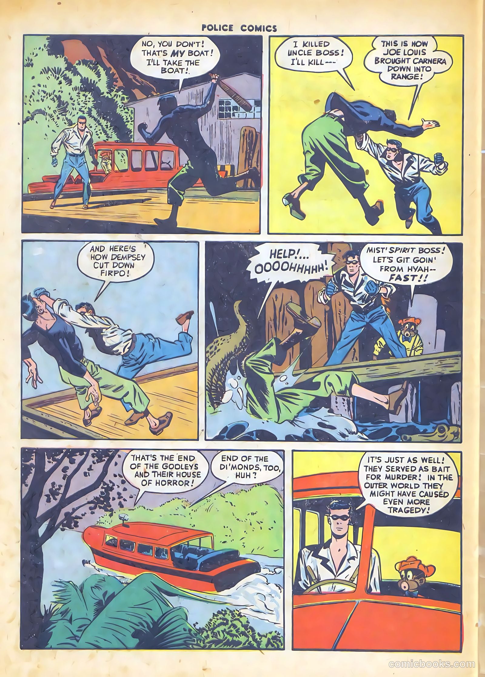 Police Comics #56 (1946) — page 58 of 60