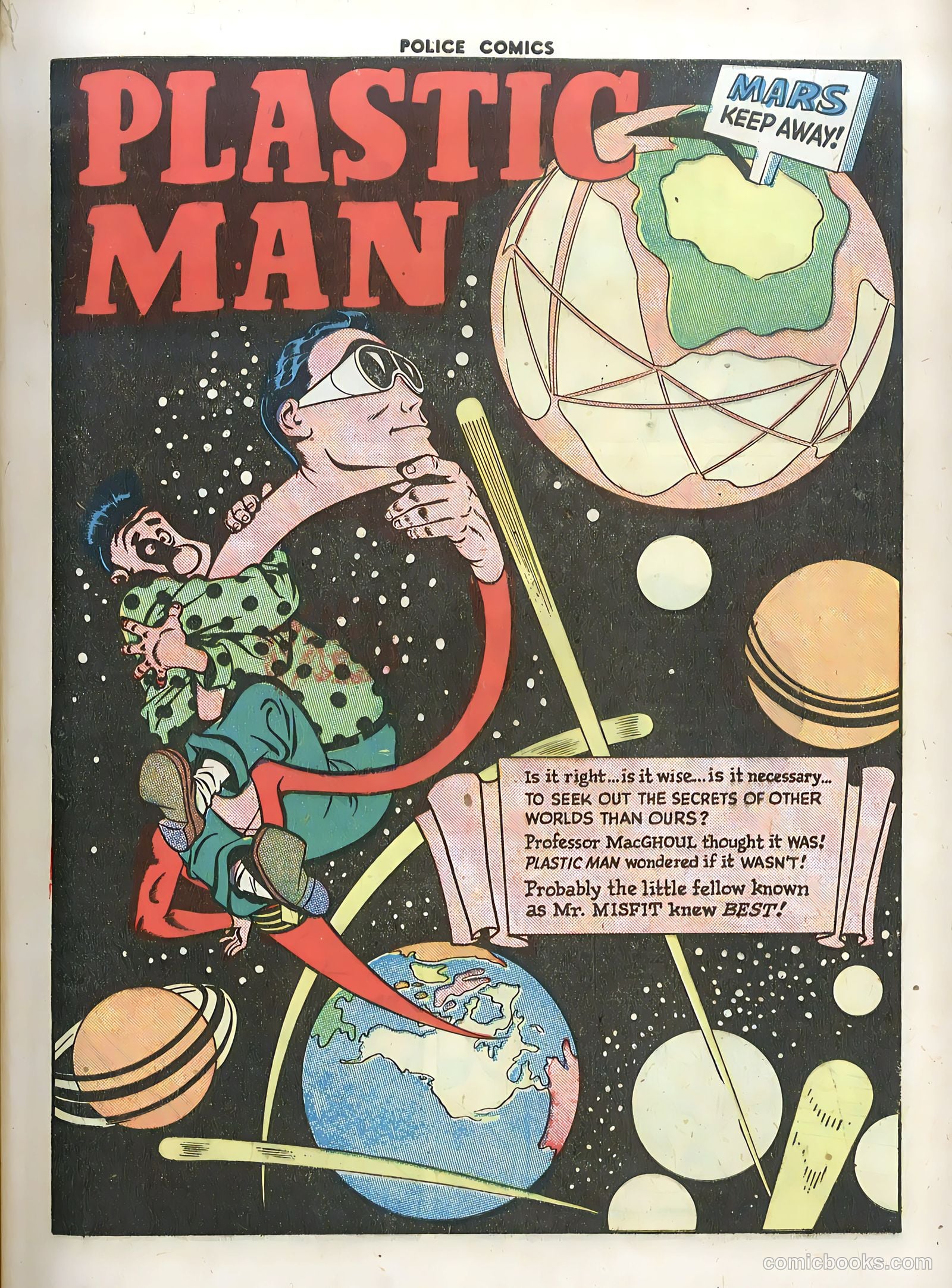 Police Comics #57 (1946) — page 3 of 60