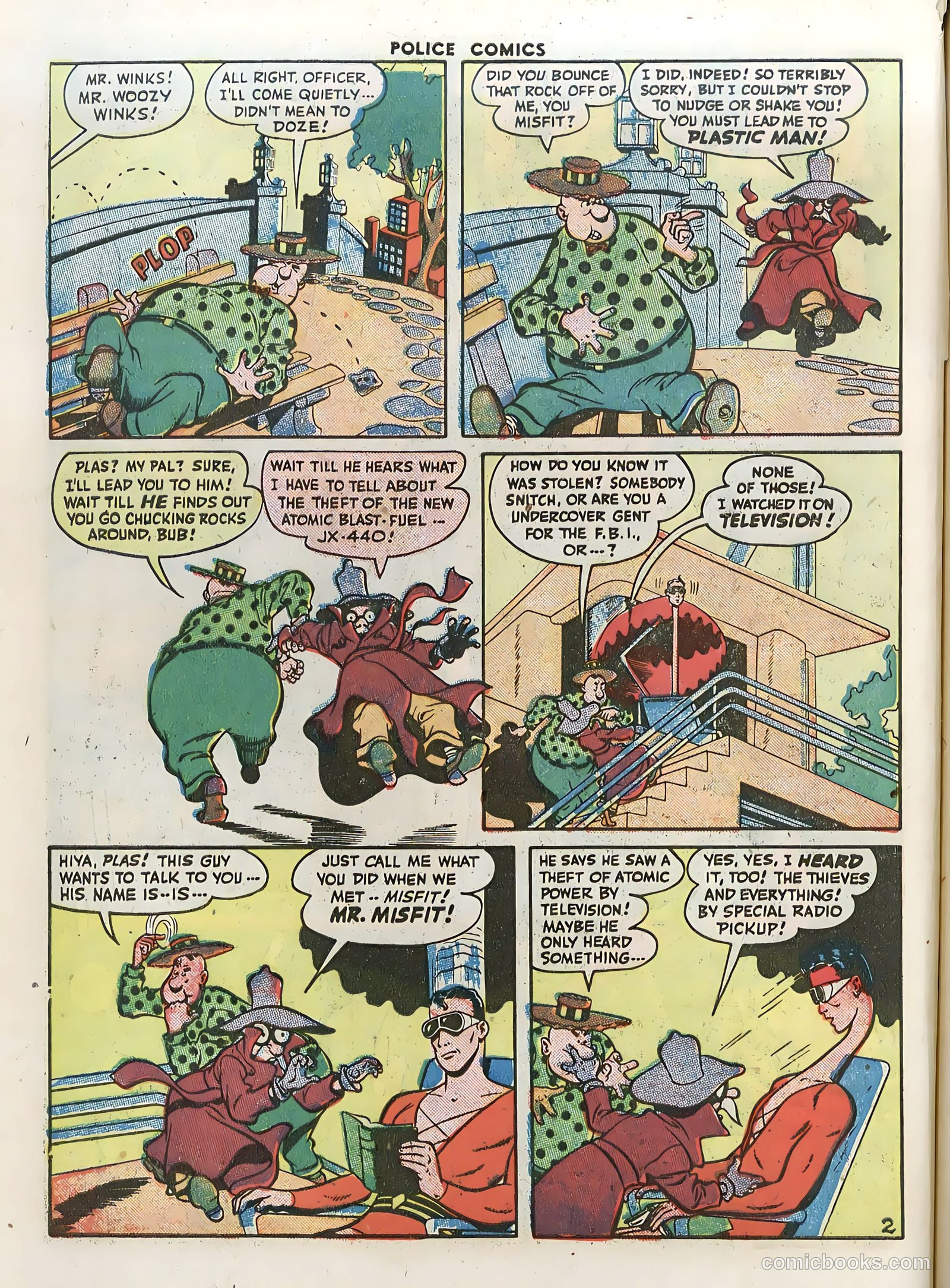Police Comics #57 (1946) — page 4 of 60