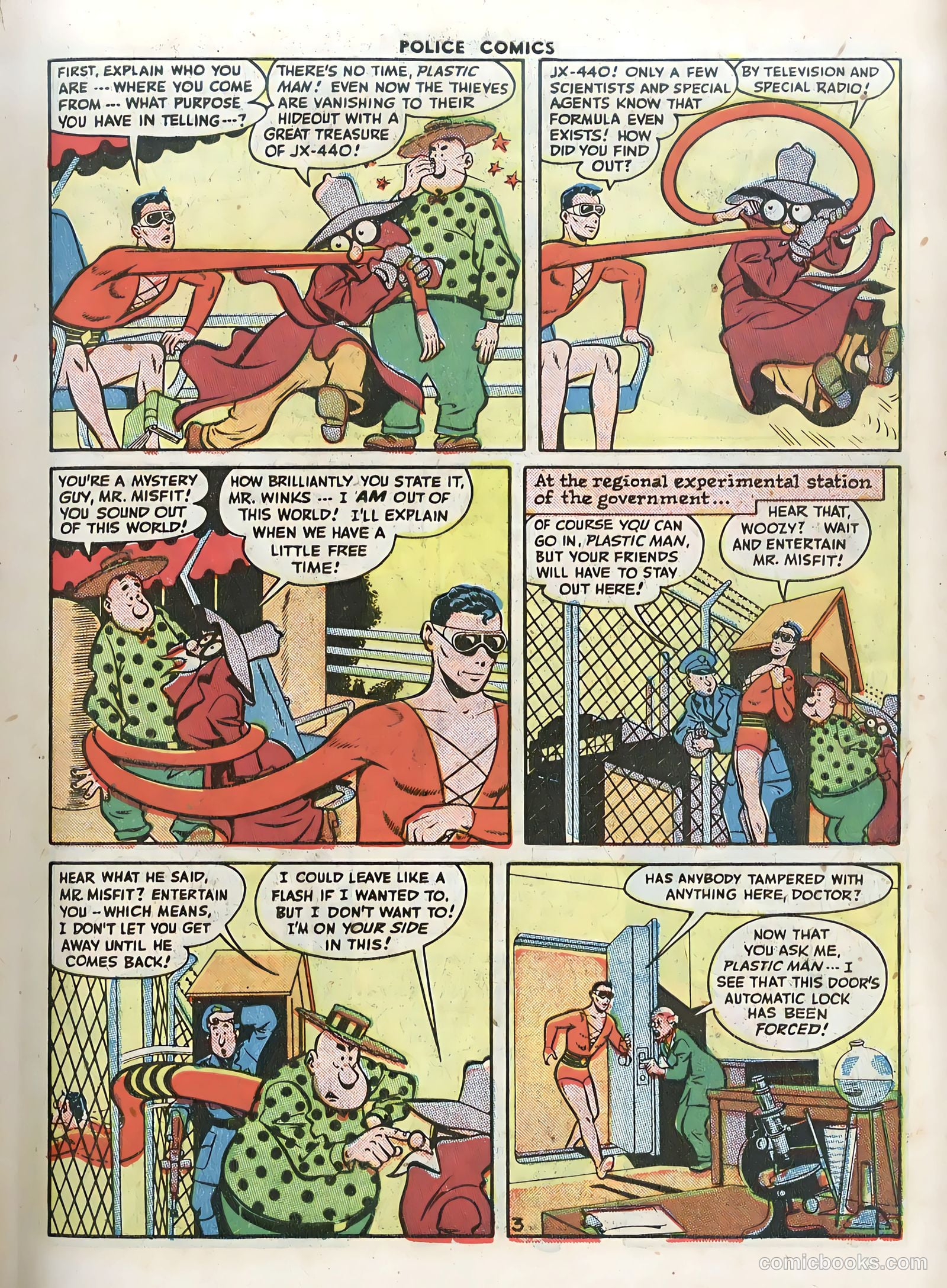 Police Comics #57 (1946) — page 5 of 60
