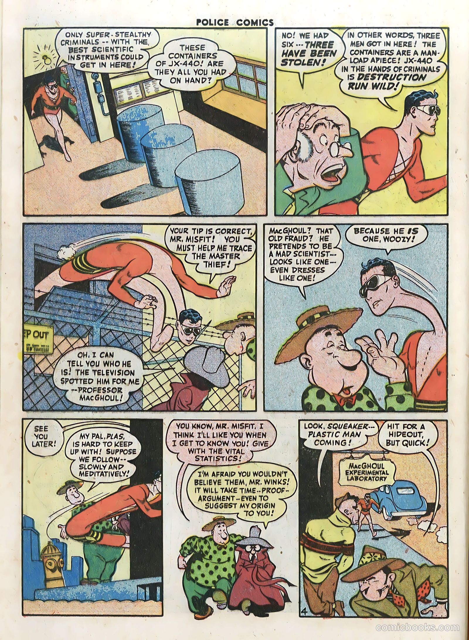Police Comics #57 (1946) — page 6 of 60