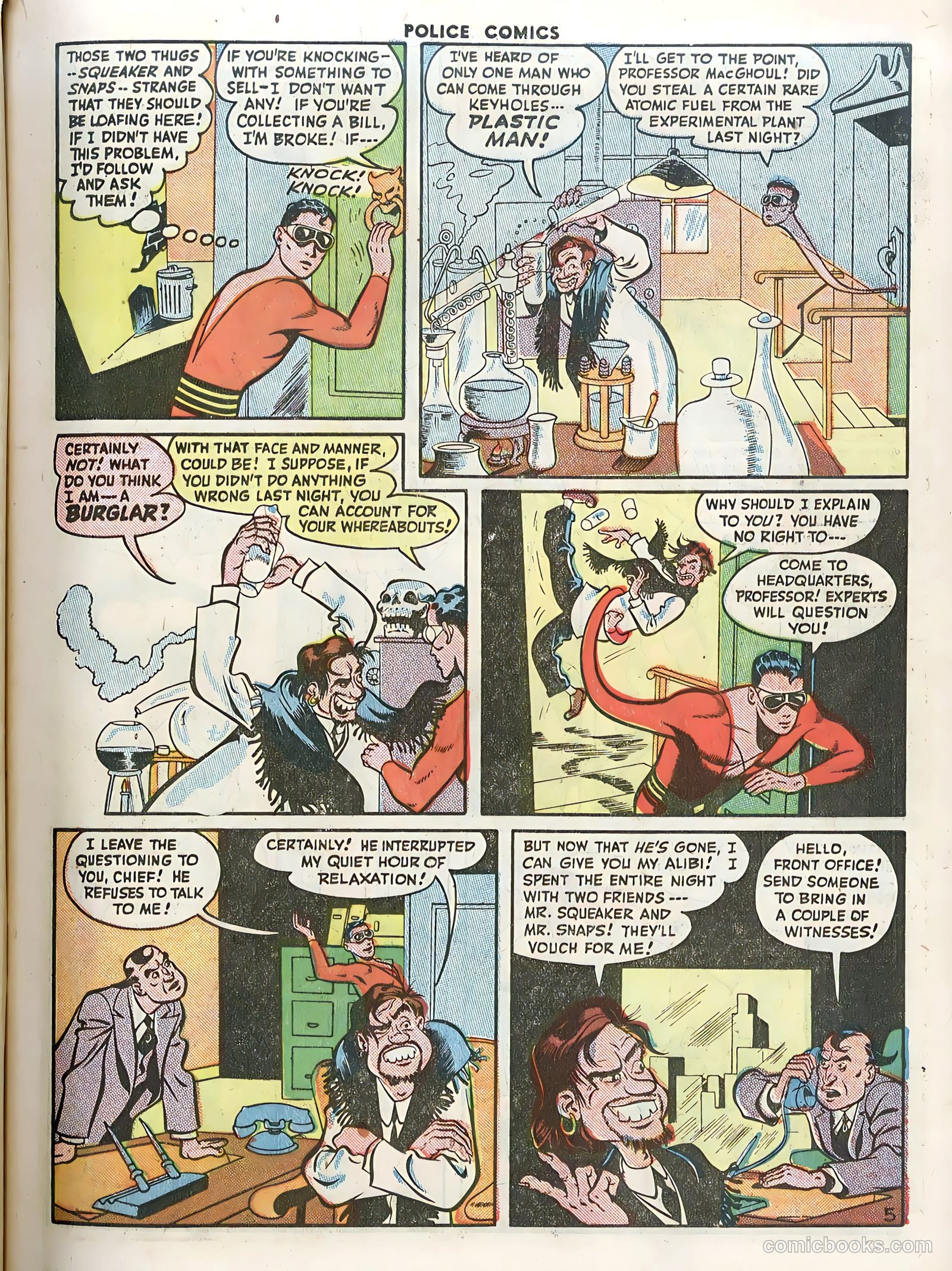 Police Comics #57 (1946) — page 7 of 60