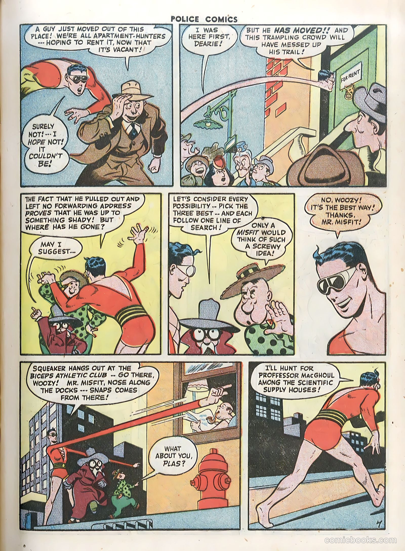 Police Comics #57 (1946) — page 9 of 60