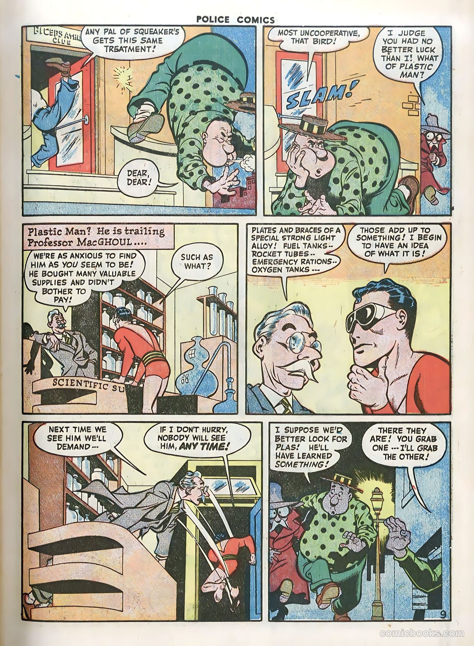 Police Comics #57 (1946) — page 11 of 60