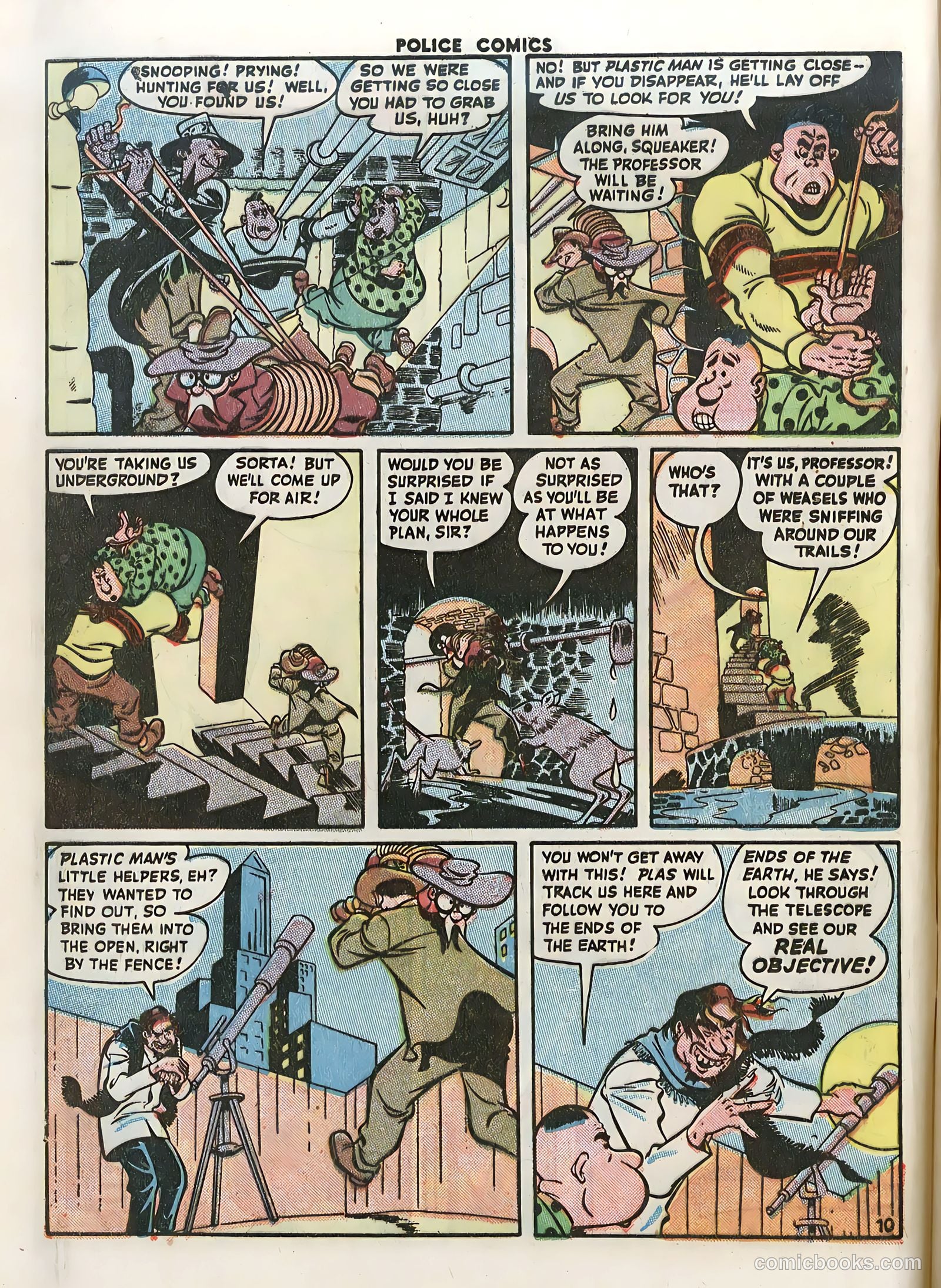 Police Comics #57 (1946) — page 12 of 60