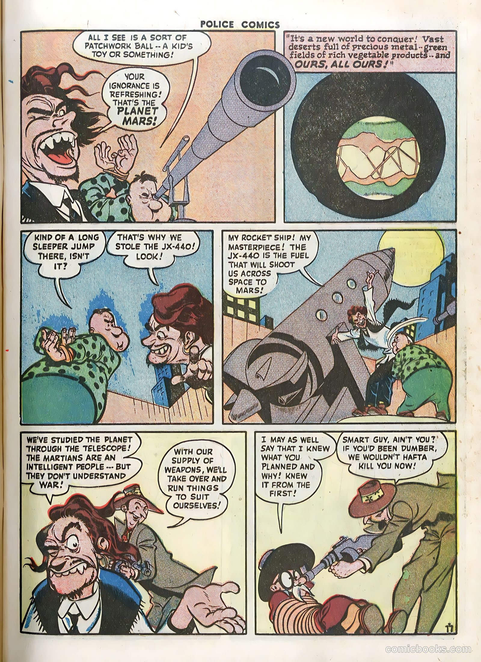 Police Comics #57 (1946) — page 13 of 60