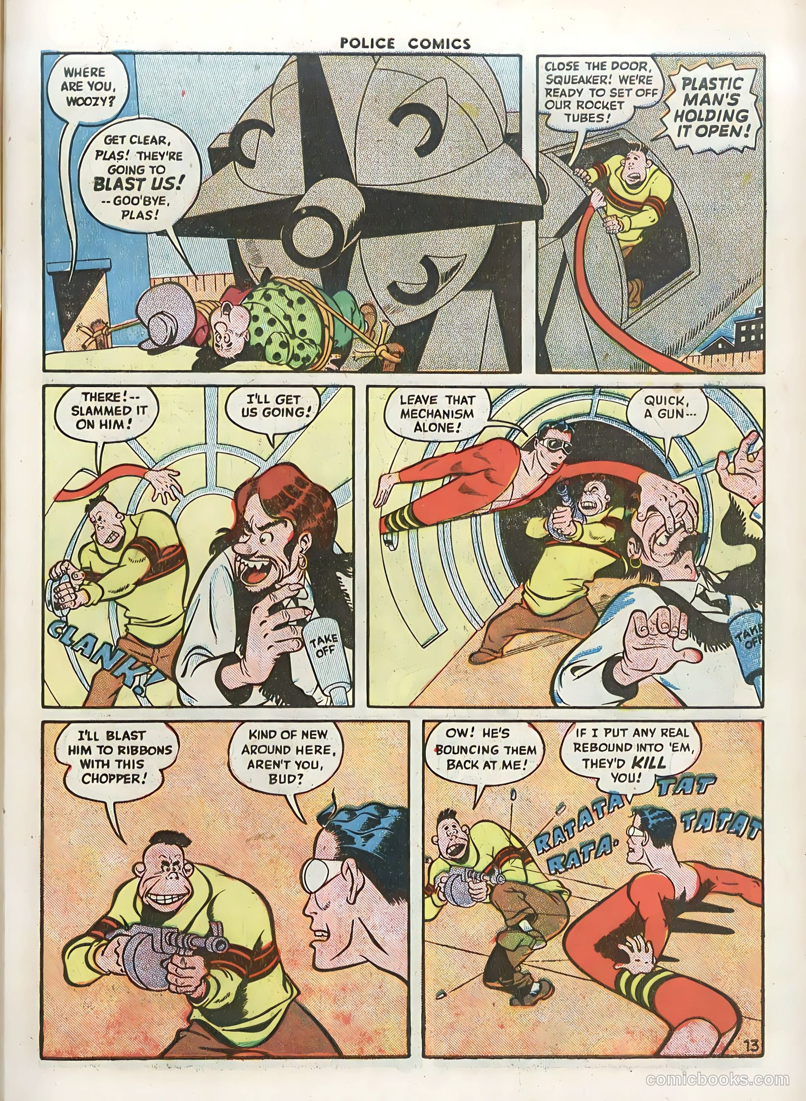Police Comics #57 (1946) — page 15 of 60