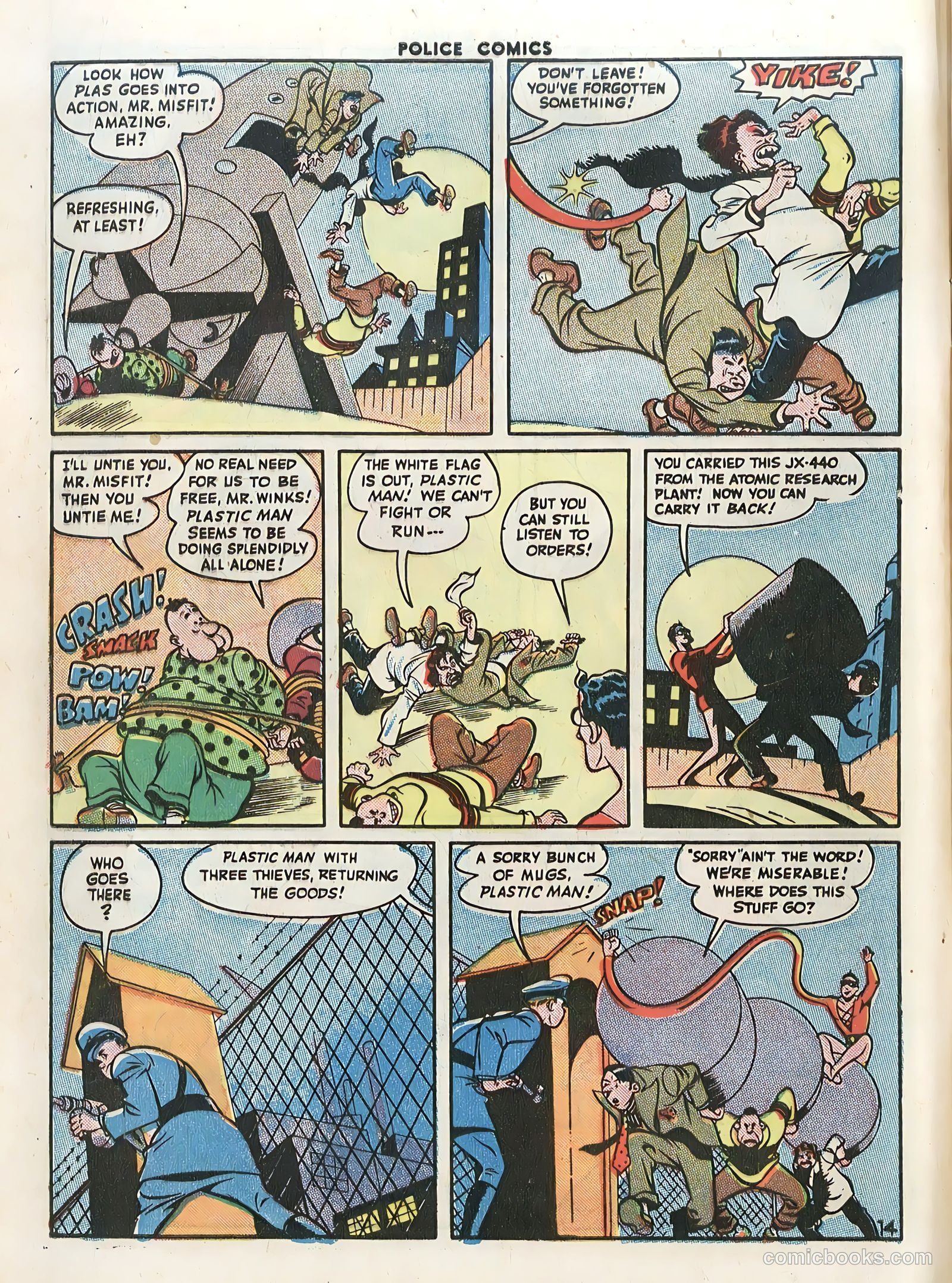 Police Comics #57 (1946) — page 16 of 60