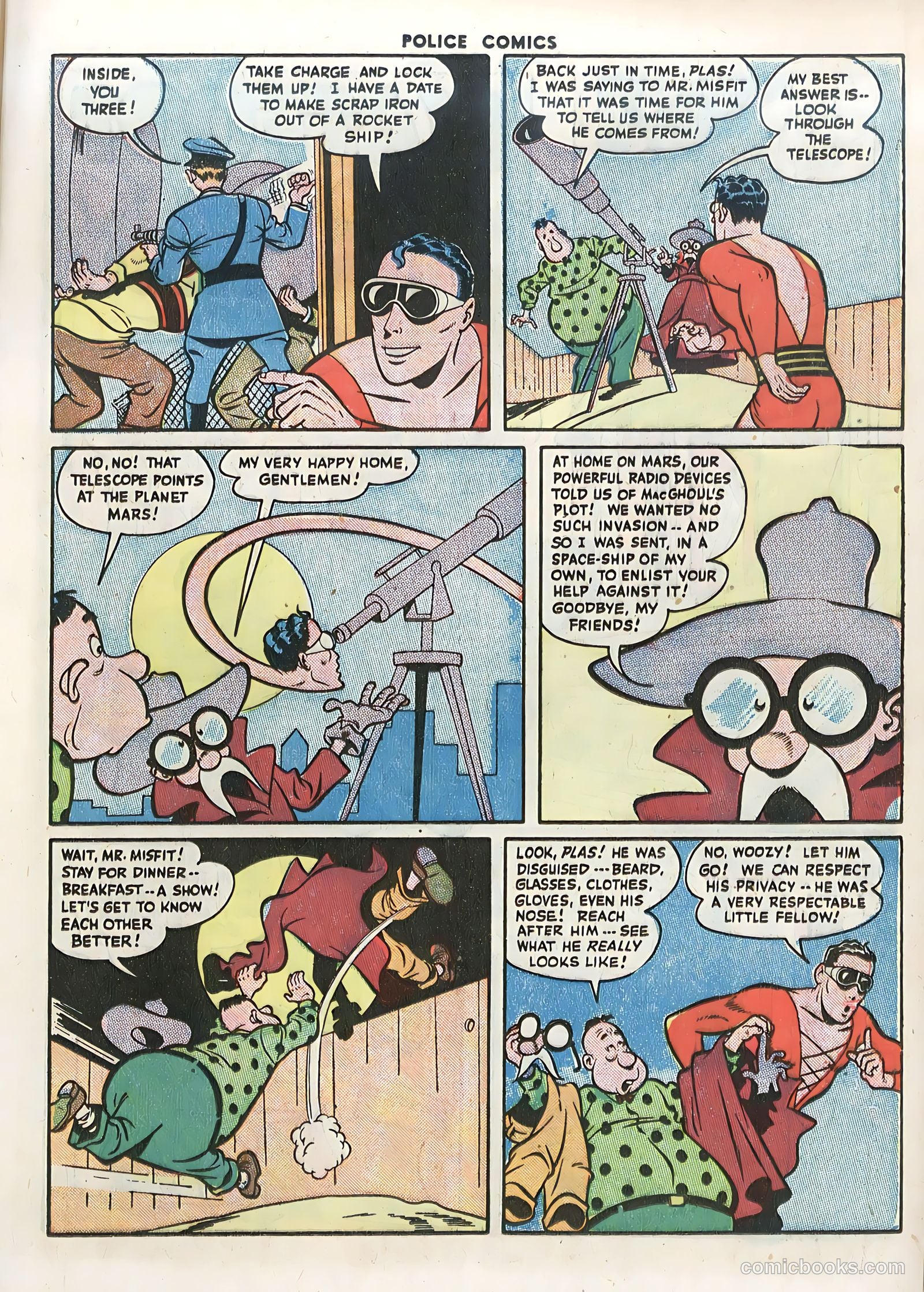 Police Comics #57 (1946) — page 17 of 60