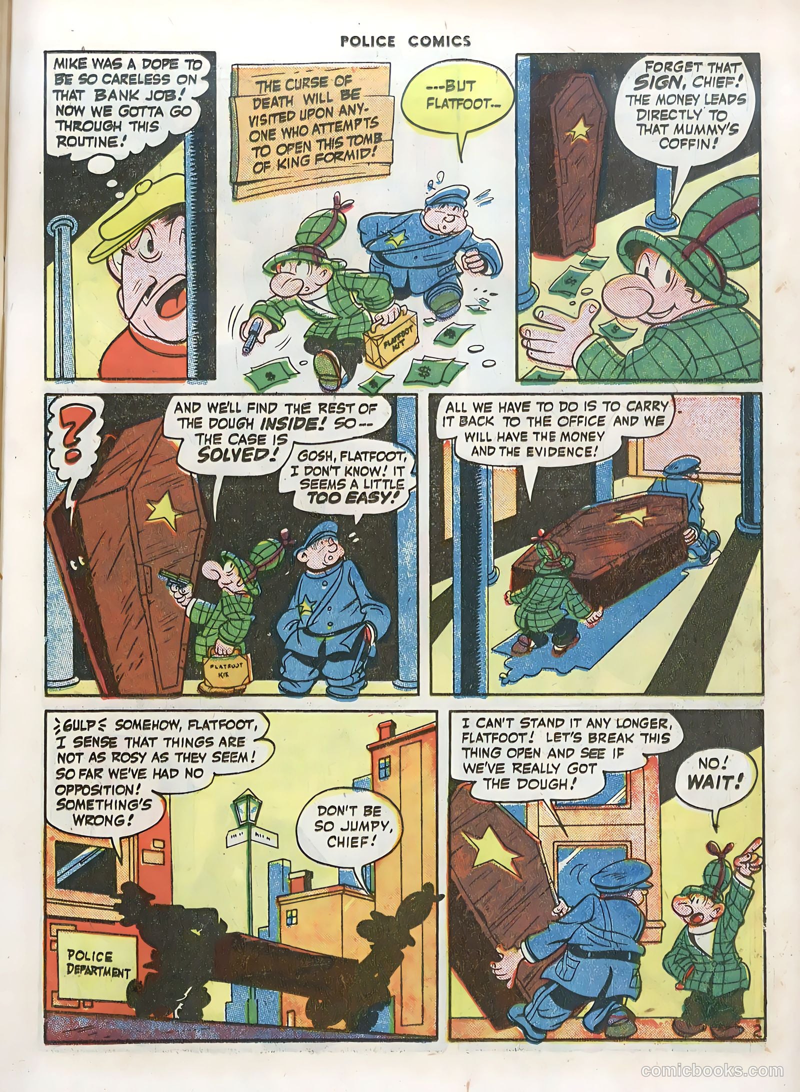 Police Comics #57 (1946) — page 19 of 60