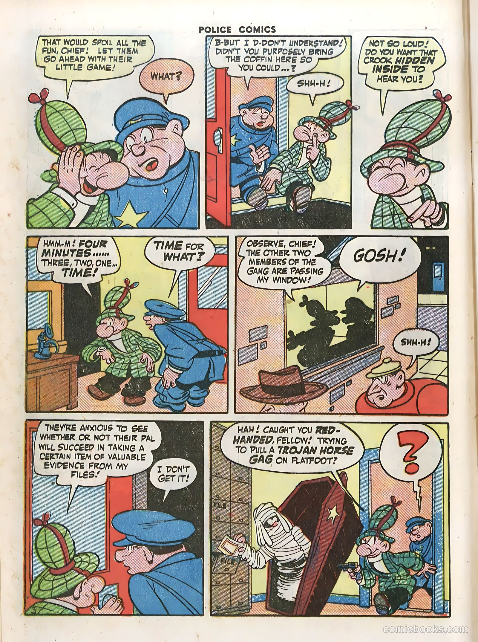 Police Comics #57 (1946) — page 20 of 60