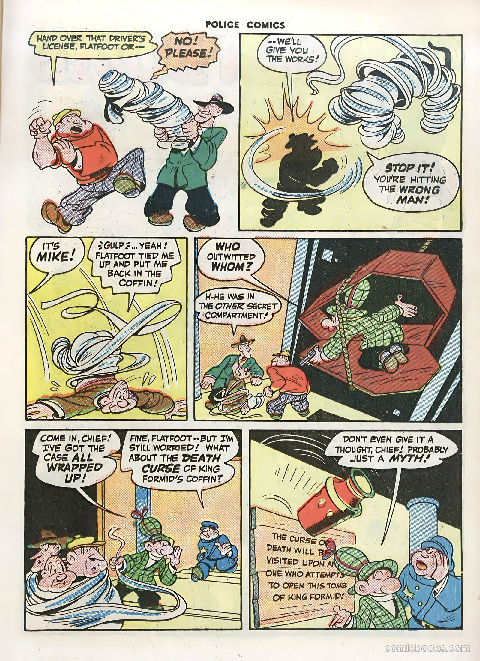 Police Comics #57 (1946) — page 23 of 60