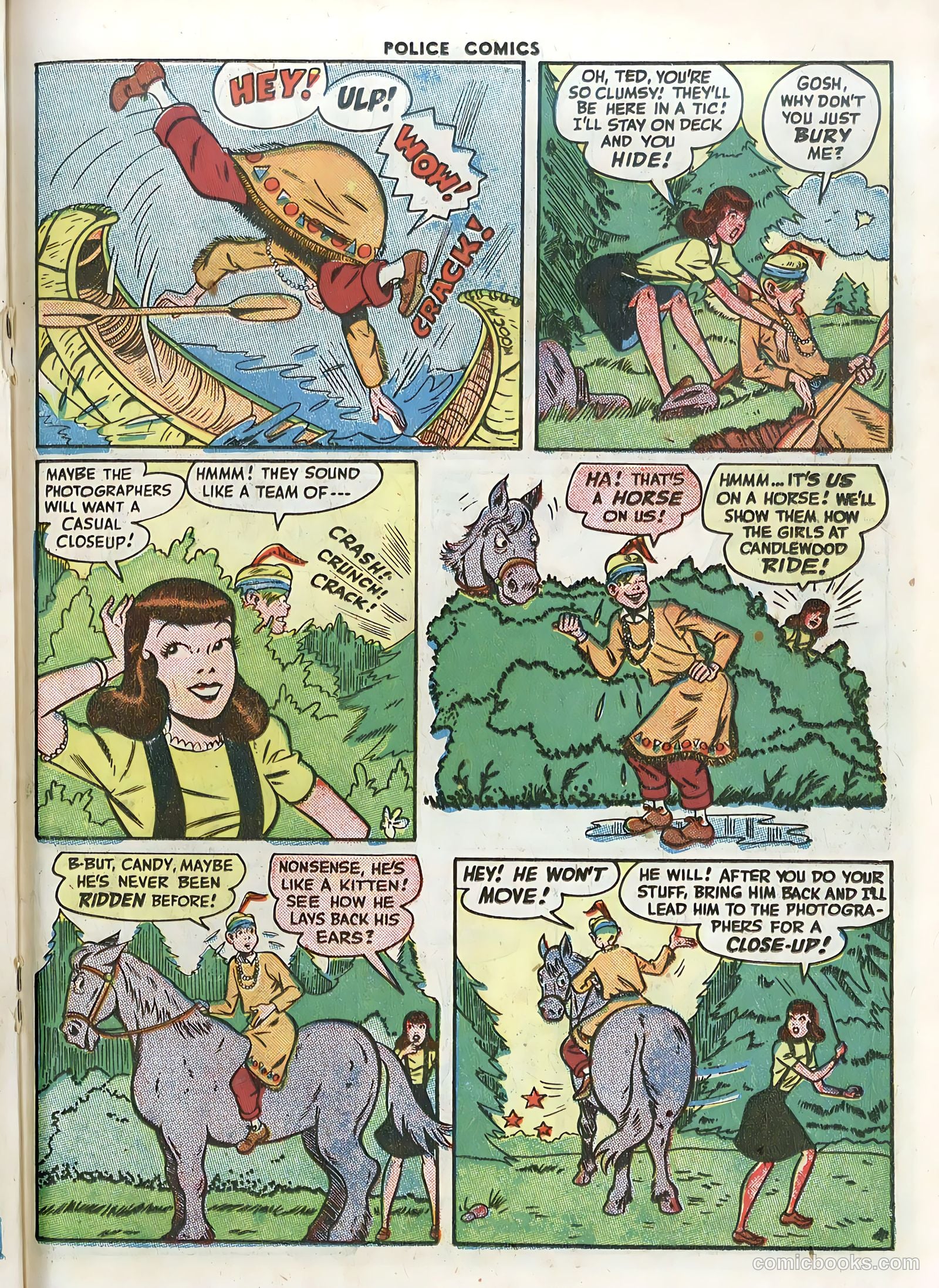 Police Comics #57 (1946) — page 33 of 60