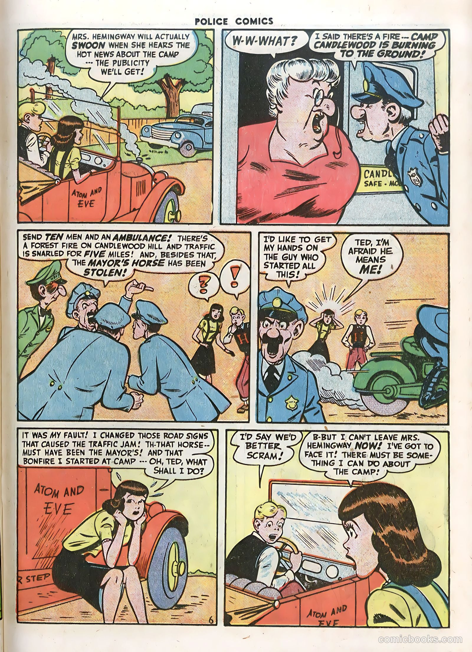 Police Comics #57 (1946) — page 35 of 60