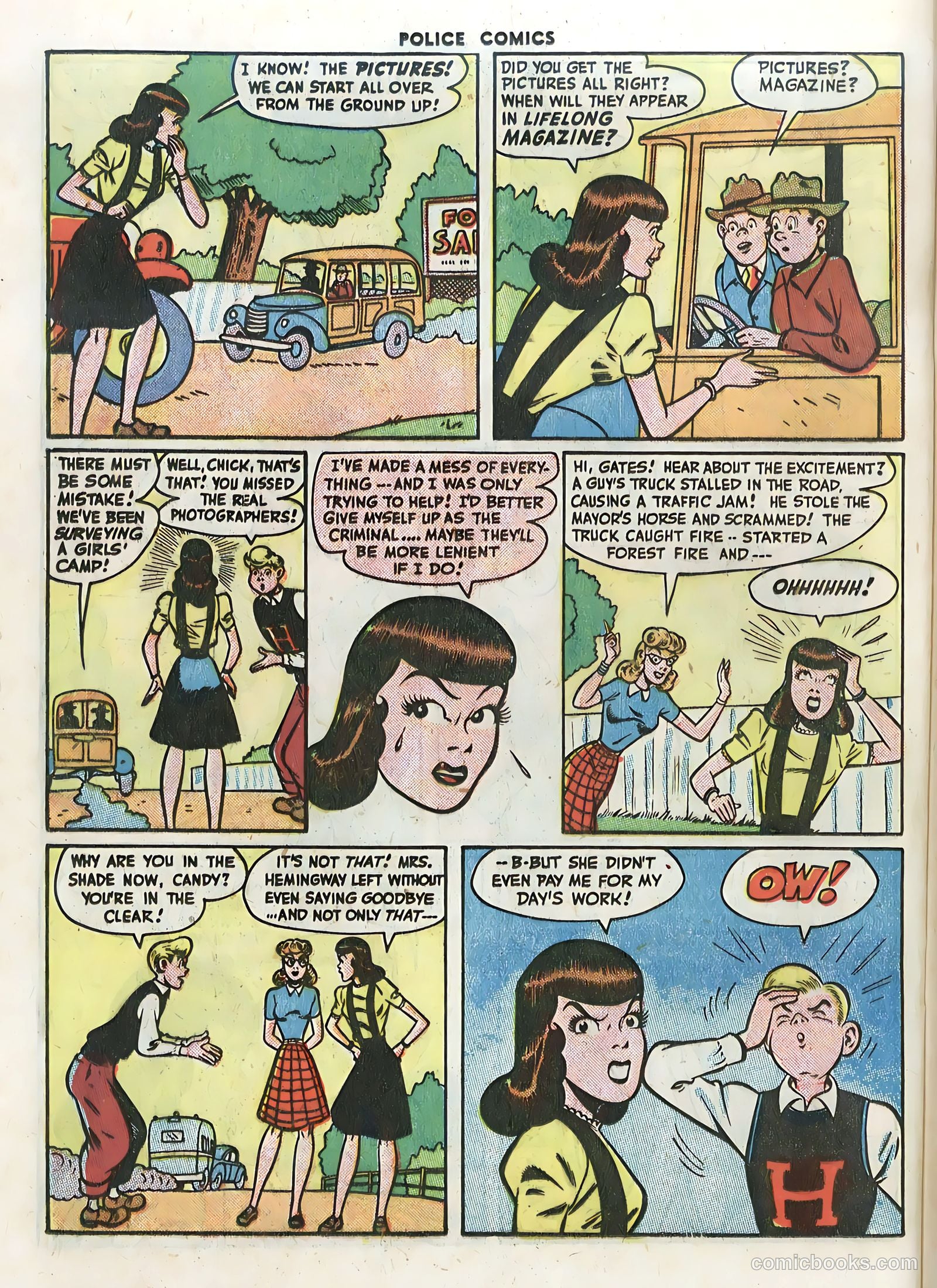 Police Comics #57 (1946) — page 36 of 60