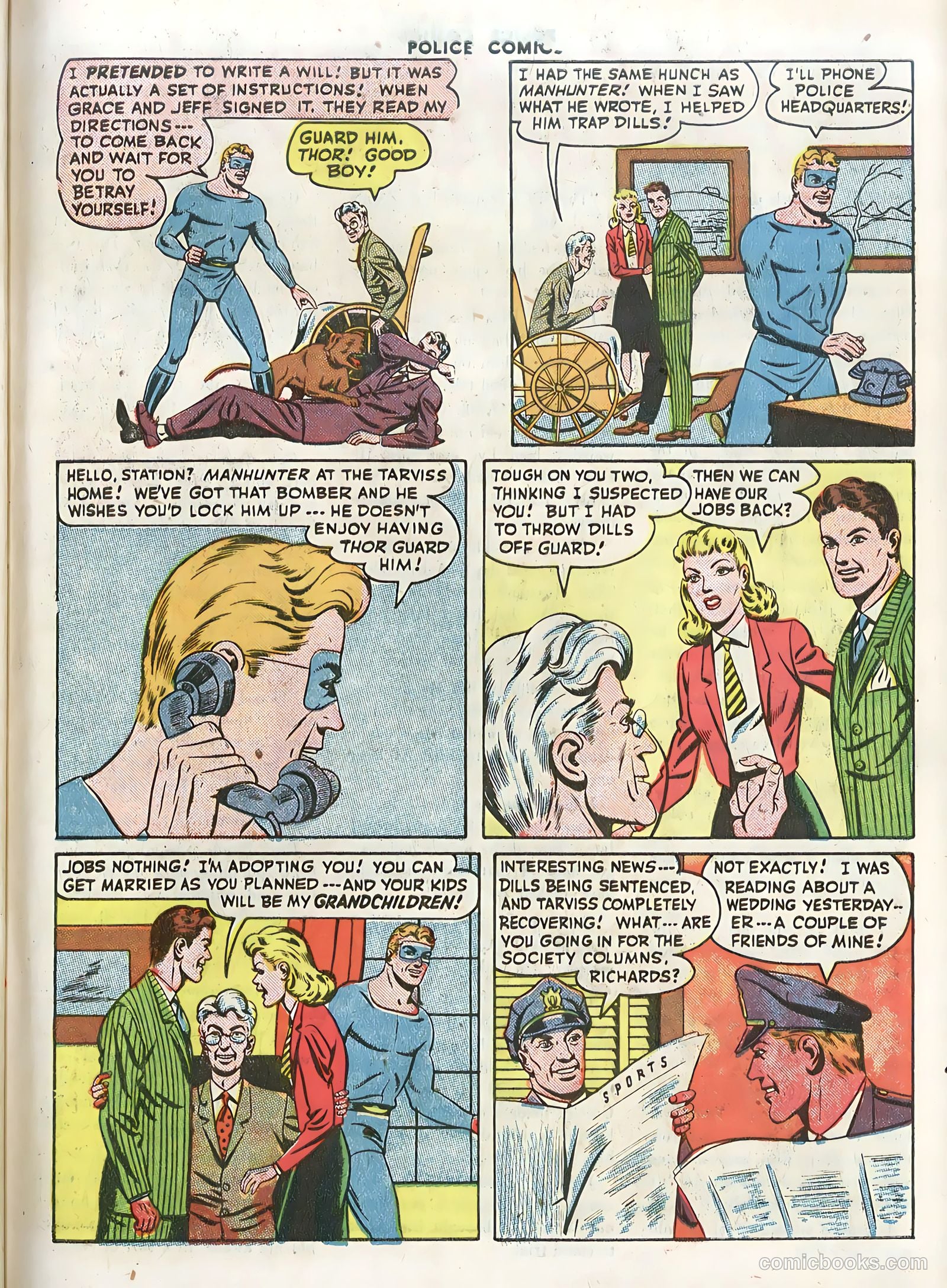 Police Comics #57 (1946) — page 47 of 60