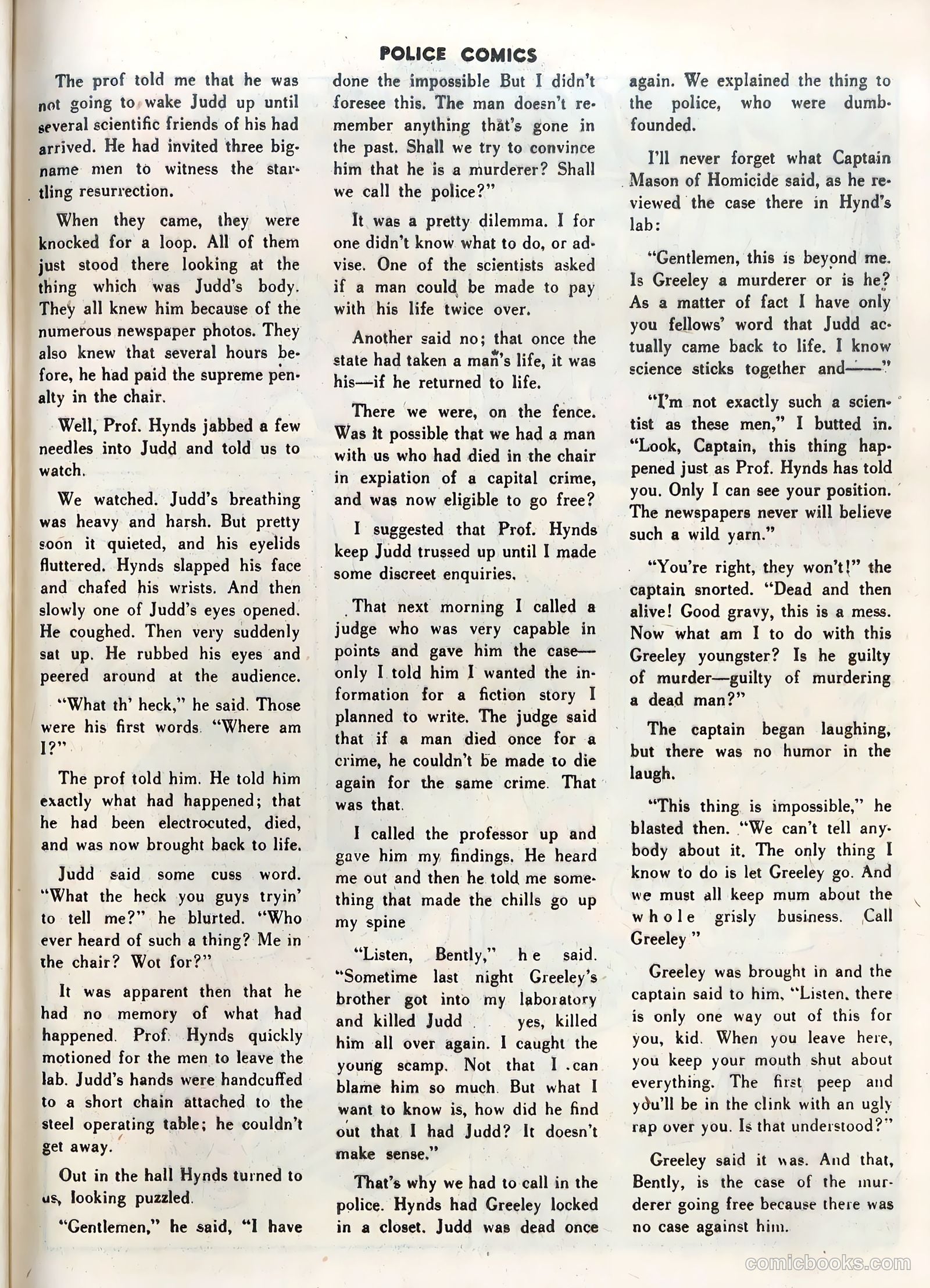 Police Comics #57 (1946) — page 49 of 60
