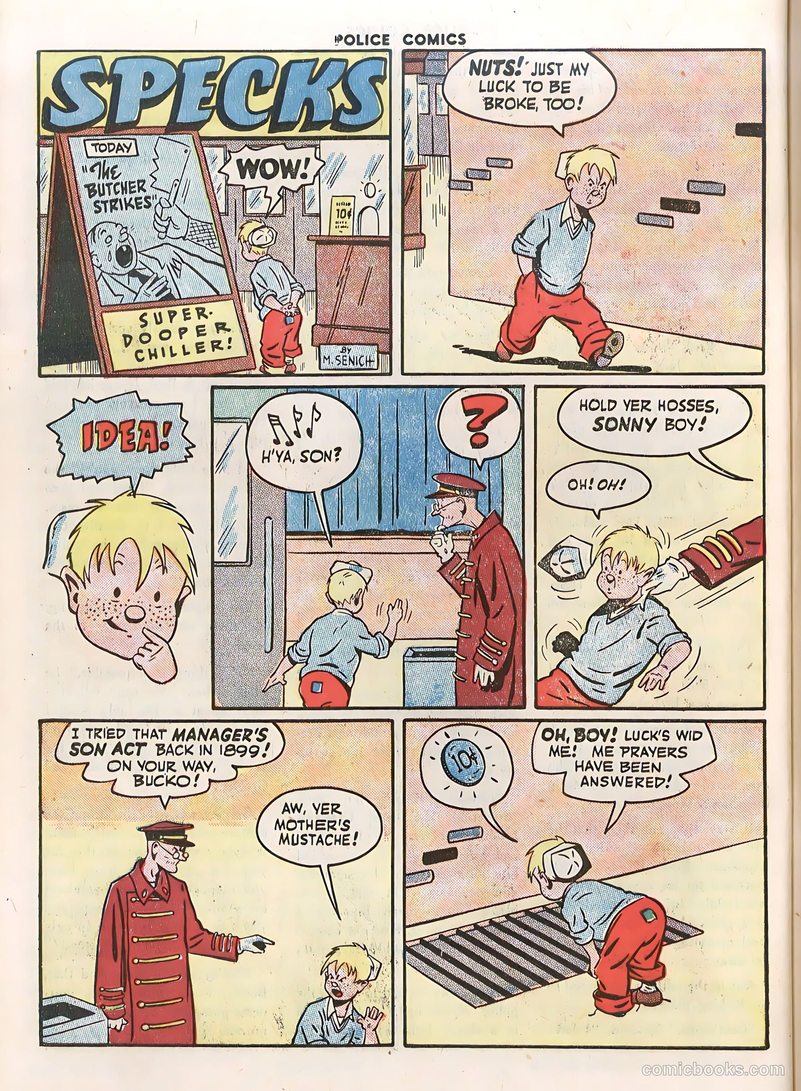 Police Comics #57 (1946) — page 50 of 60