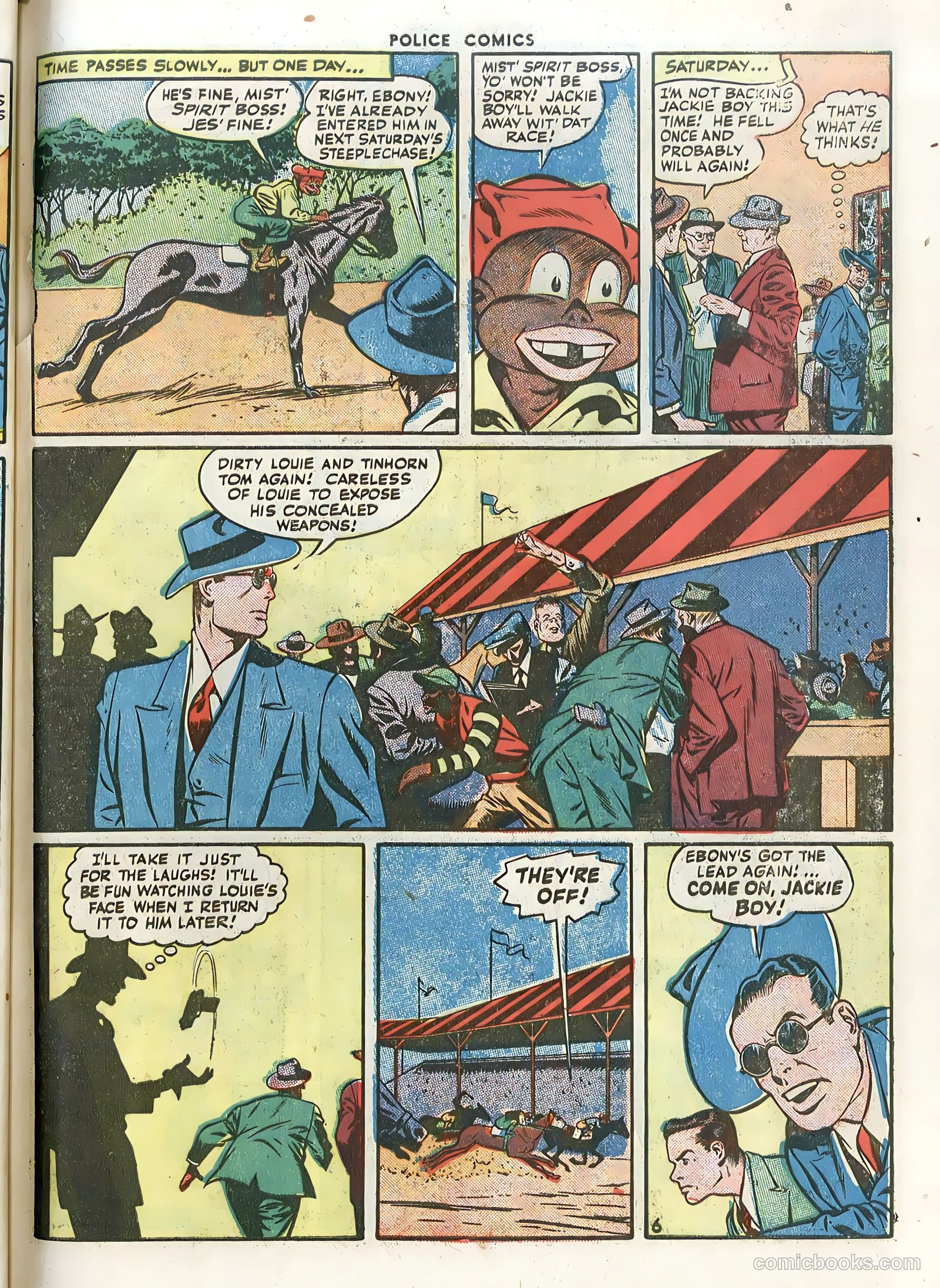Police Comics #57 (1946) — page 57 of 60