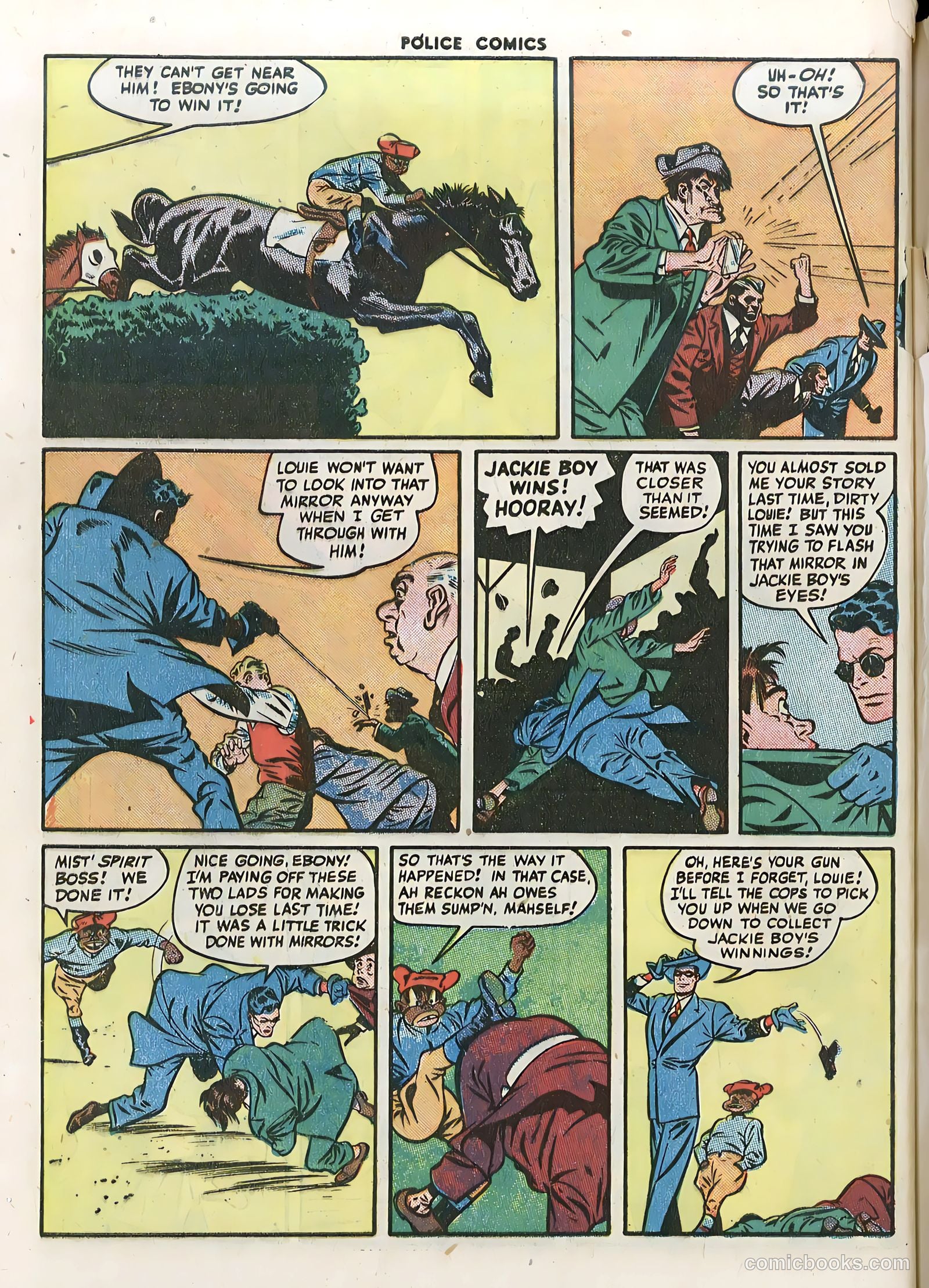 Police Comics #57 (1946) — page 58 of 60