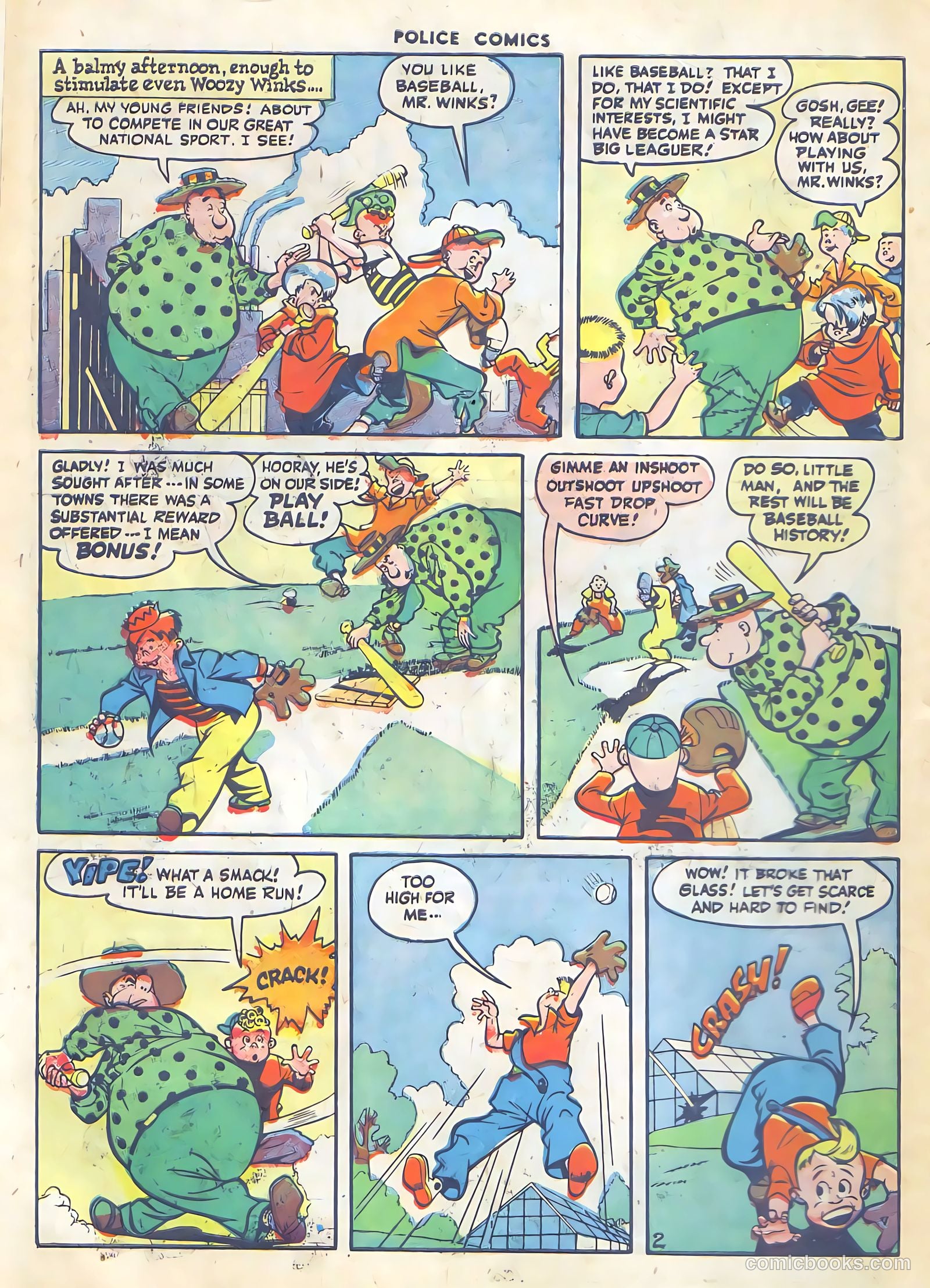 Police Comics #58 (1946) — page 4 of 60