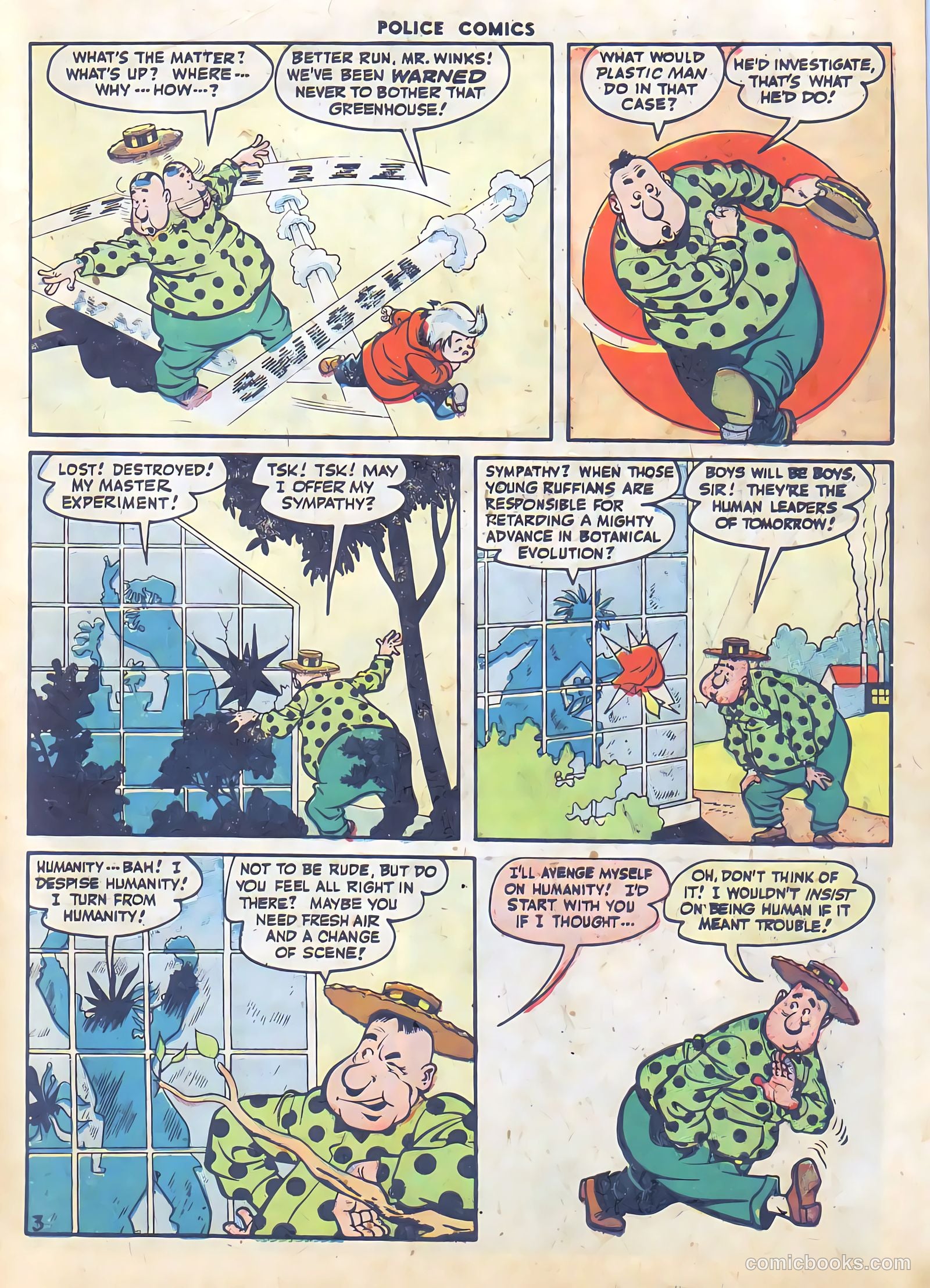 Police Comics #58 (1946) — page 5 of 60