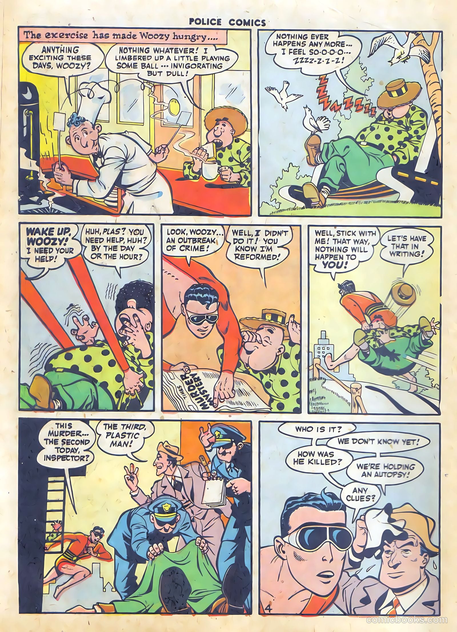 Police Comics #58 (1946) — page 6 of 60