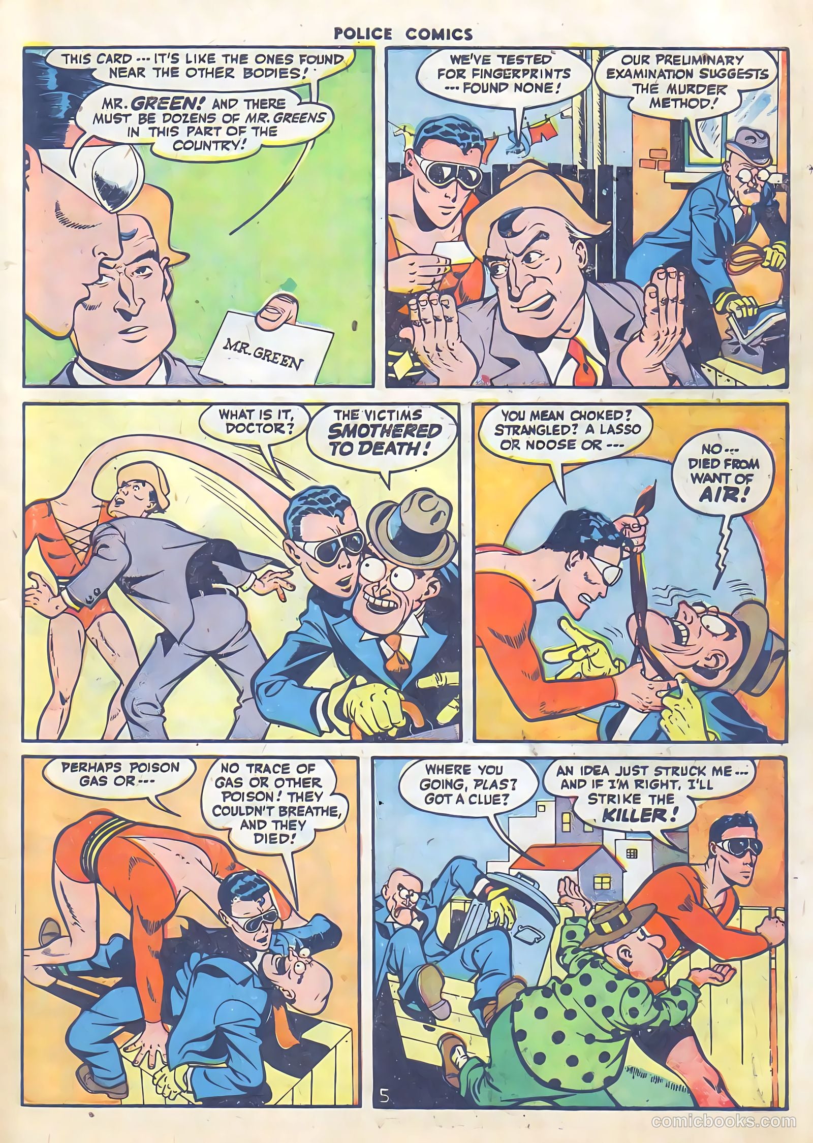 Police Comics #58 (1946) — page 7 of 60