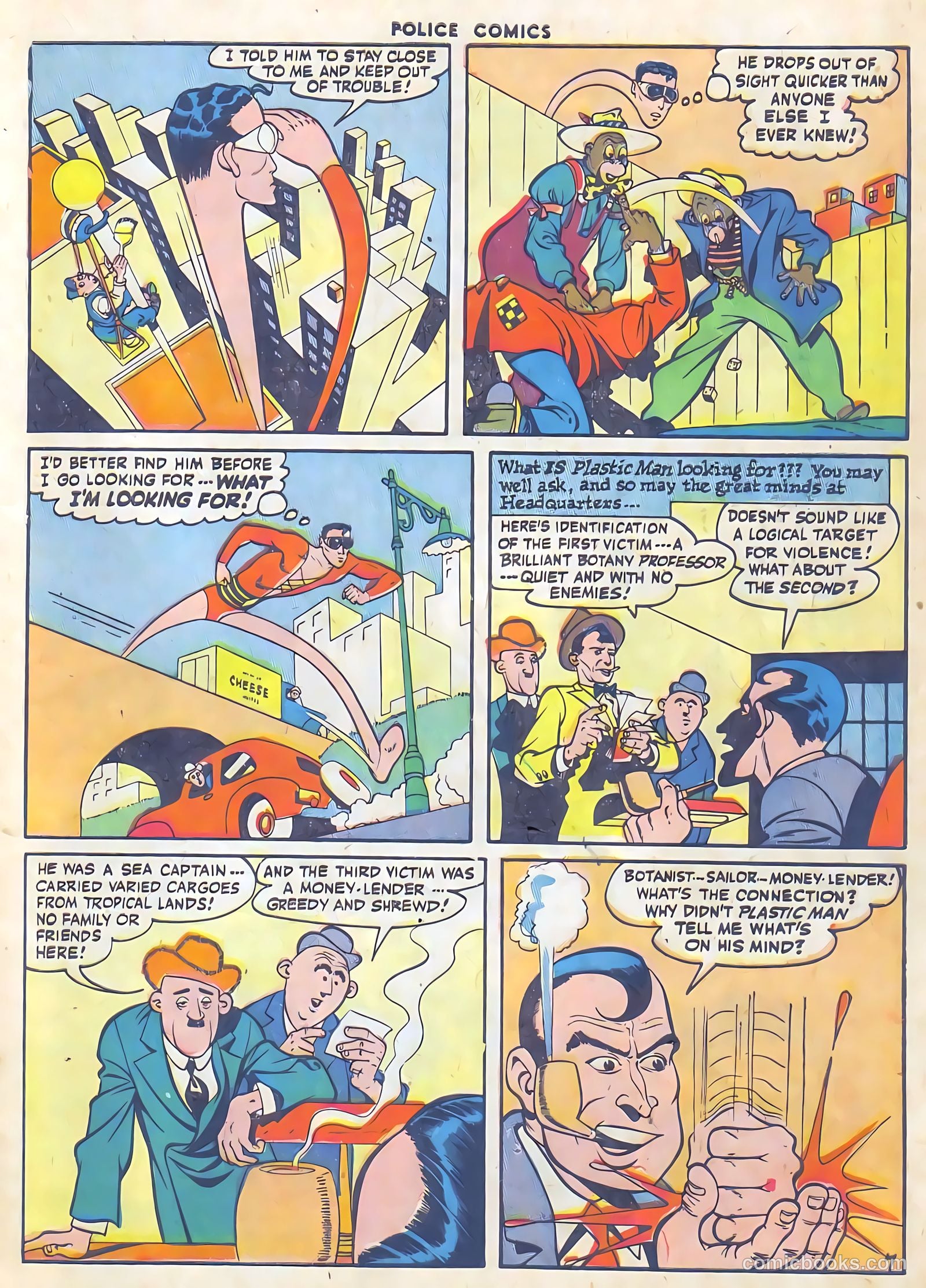 Police Comics #58 (1946) — page 9 of 60
