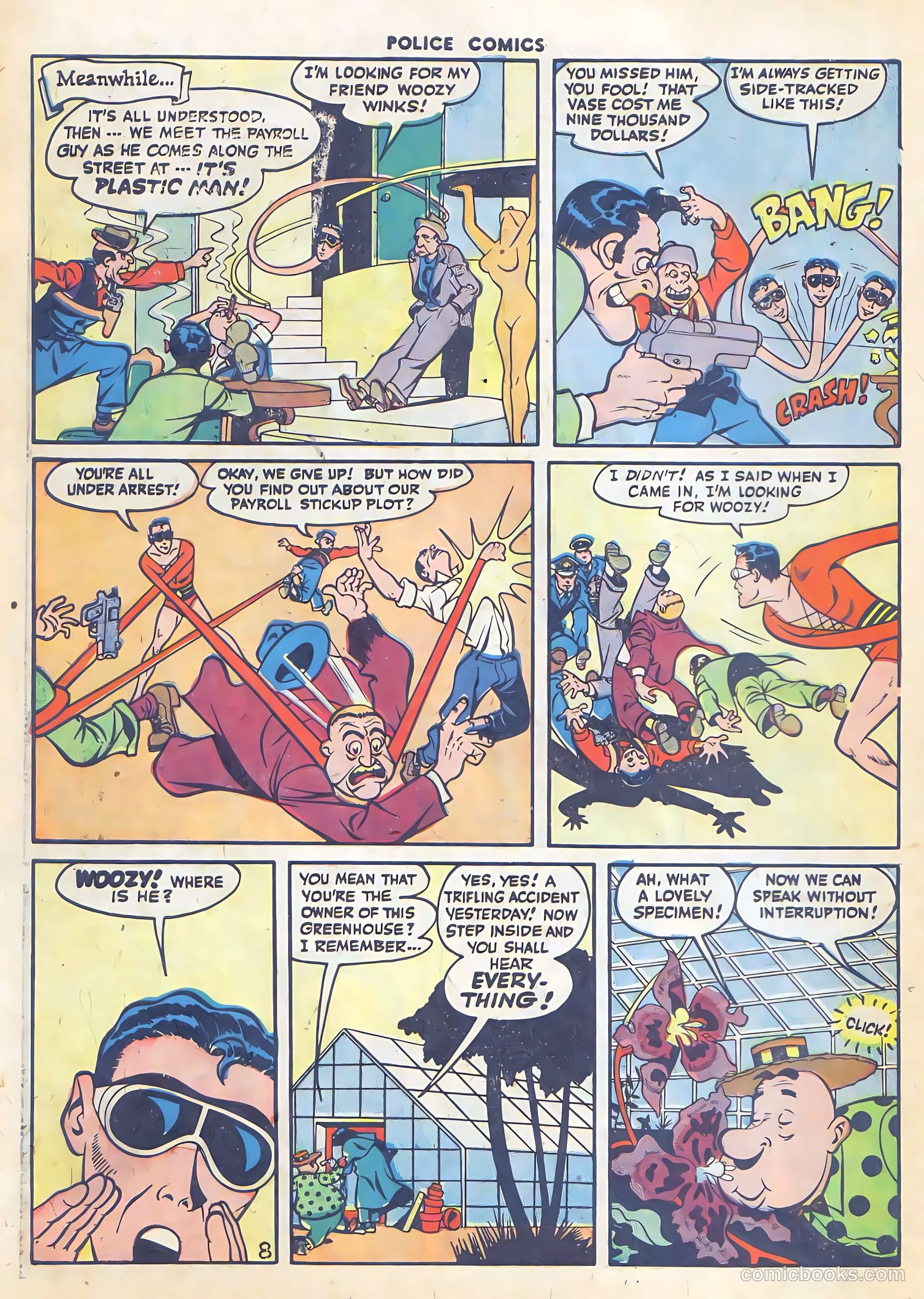 Police Comics #58 (1946) — page 10 of 60