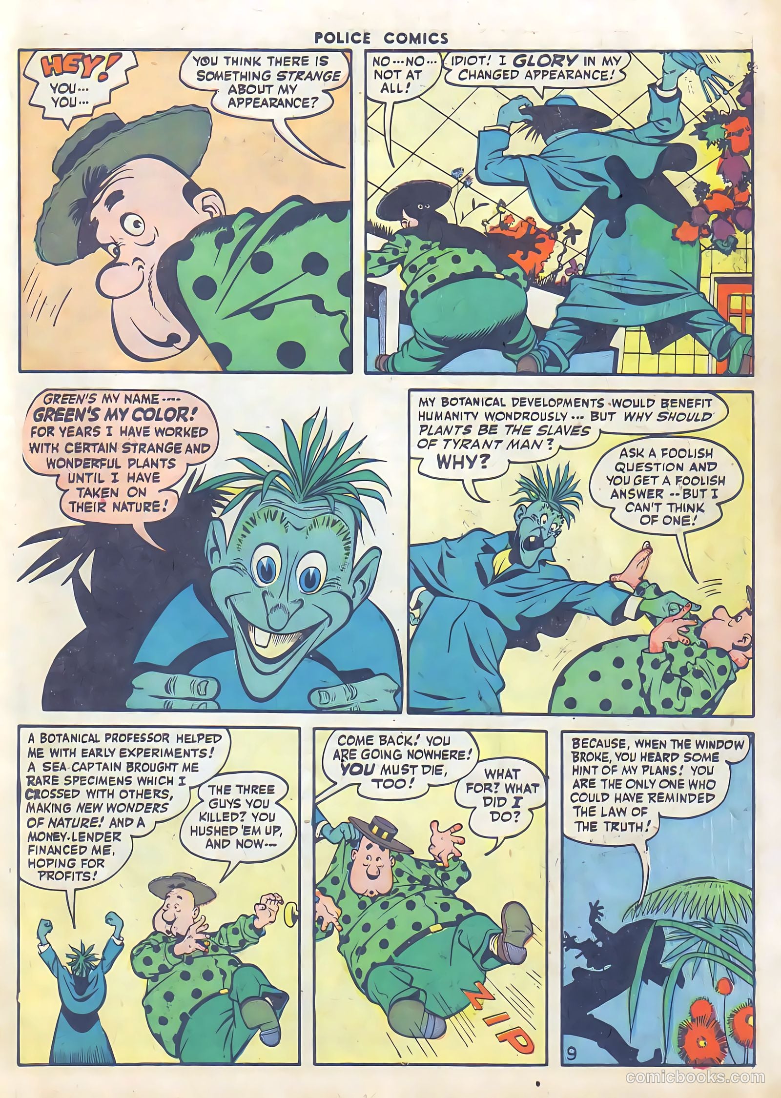 Police Comics #58 (1946) — page 11 of 60