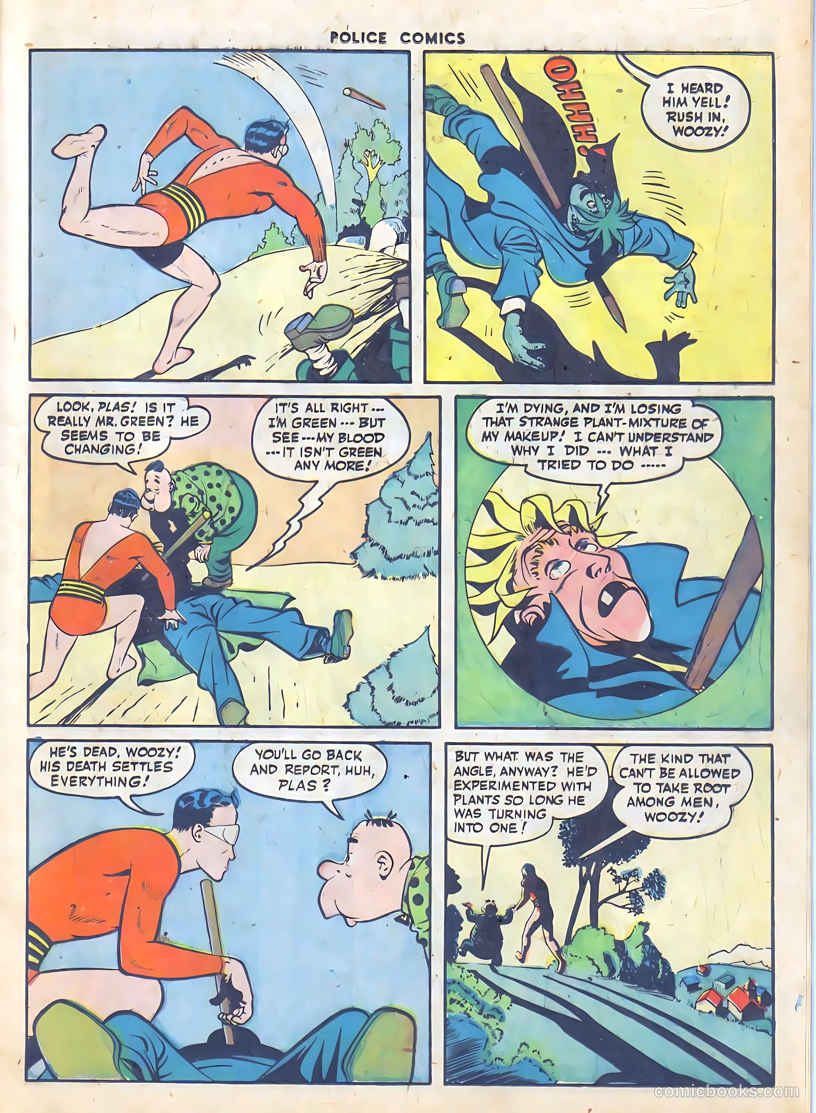 Police Comics #58 (1946) — page 17 of 60